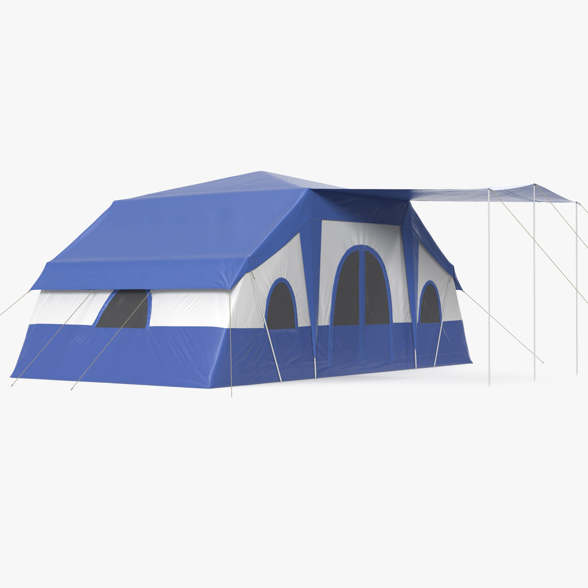 Family Camping Tent 3D Model
