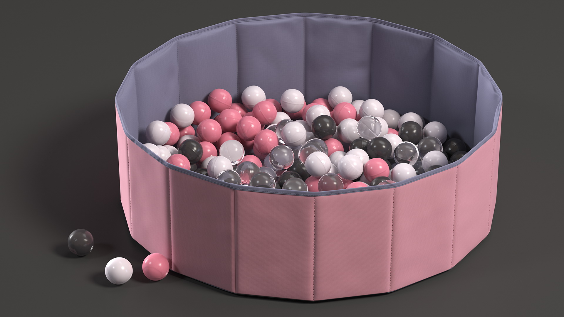 Dry Pool for Kids Size S 3D model