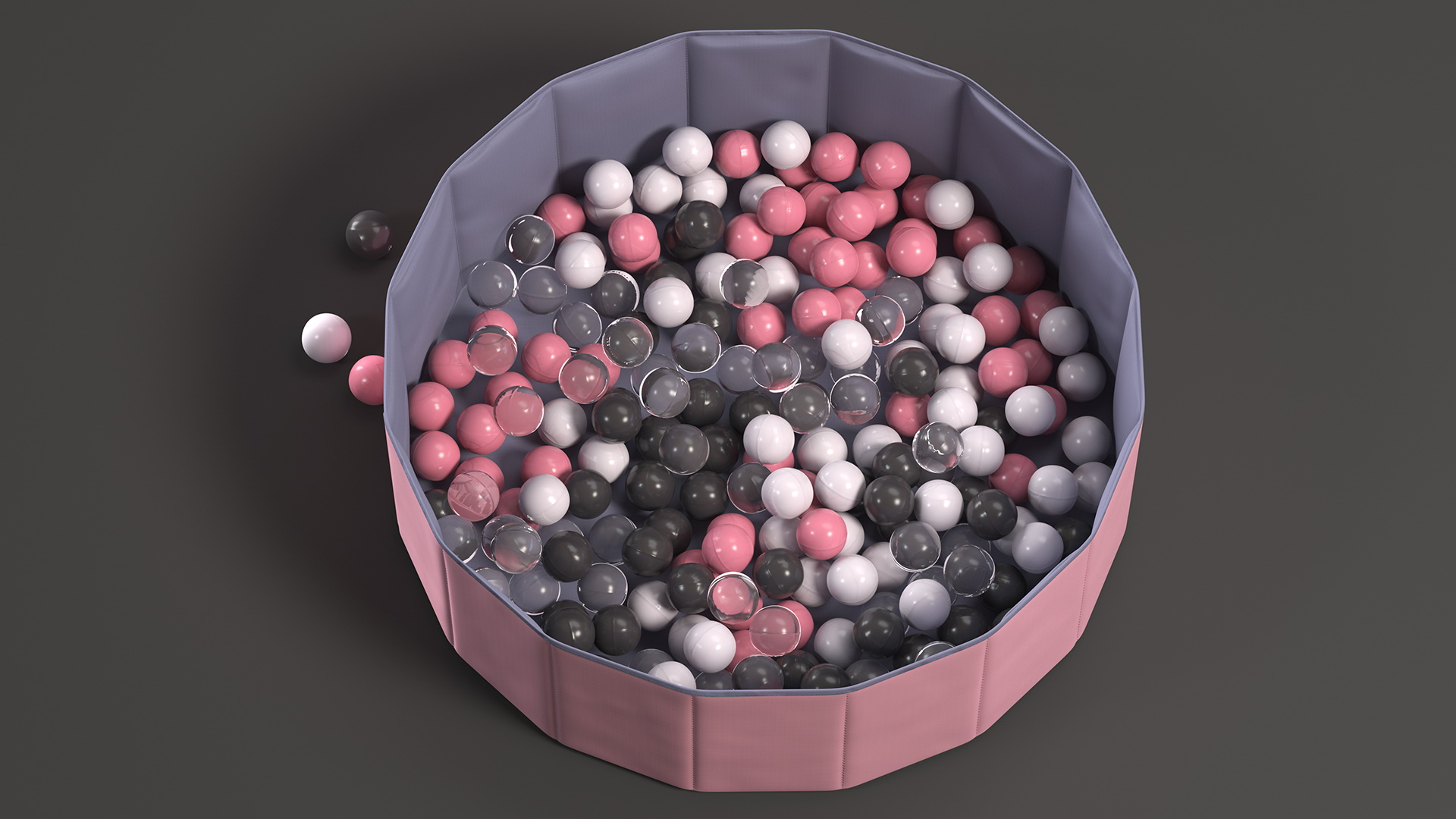 Dry Pool for Kids Size S 3D model