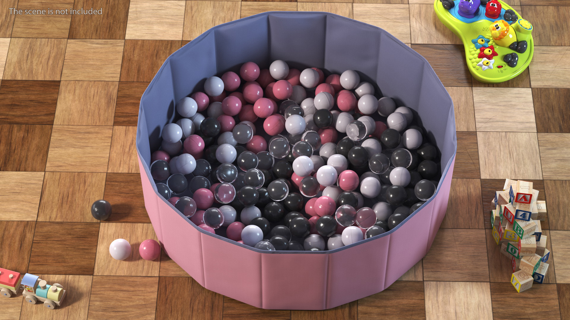 Dry Pool for Kids Size S 3D model