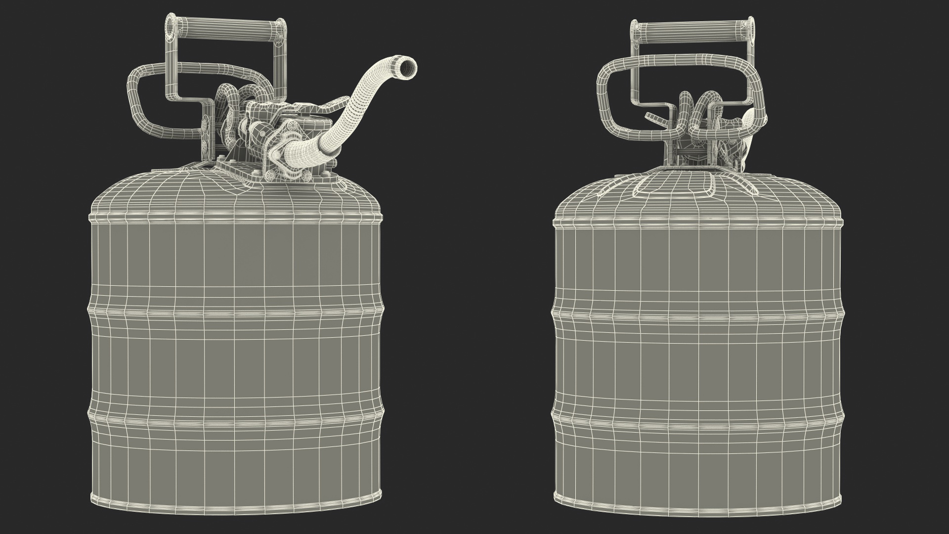 3D Safety Fuel Can Five Gallon Red