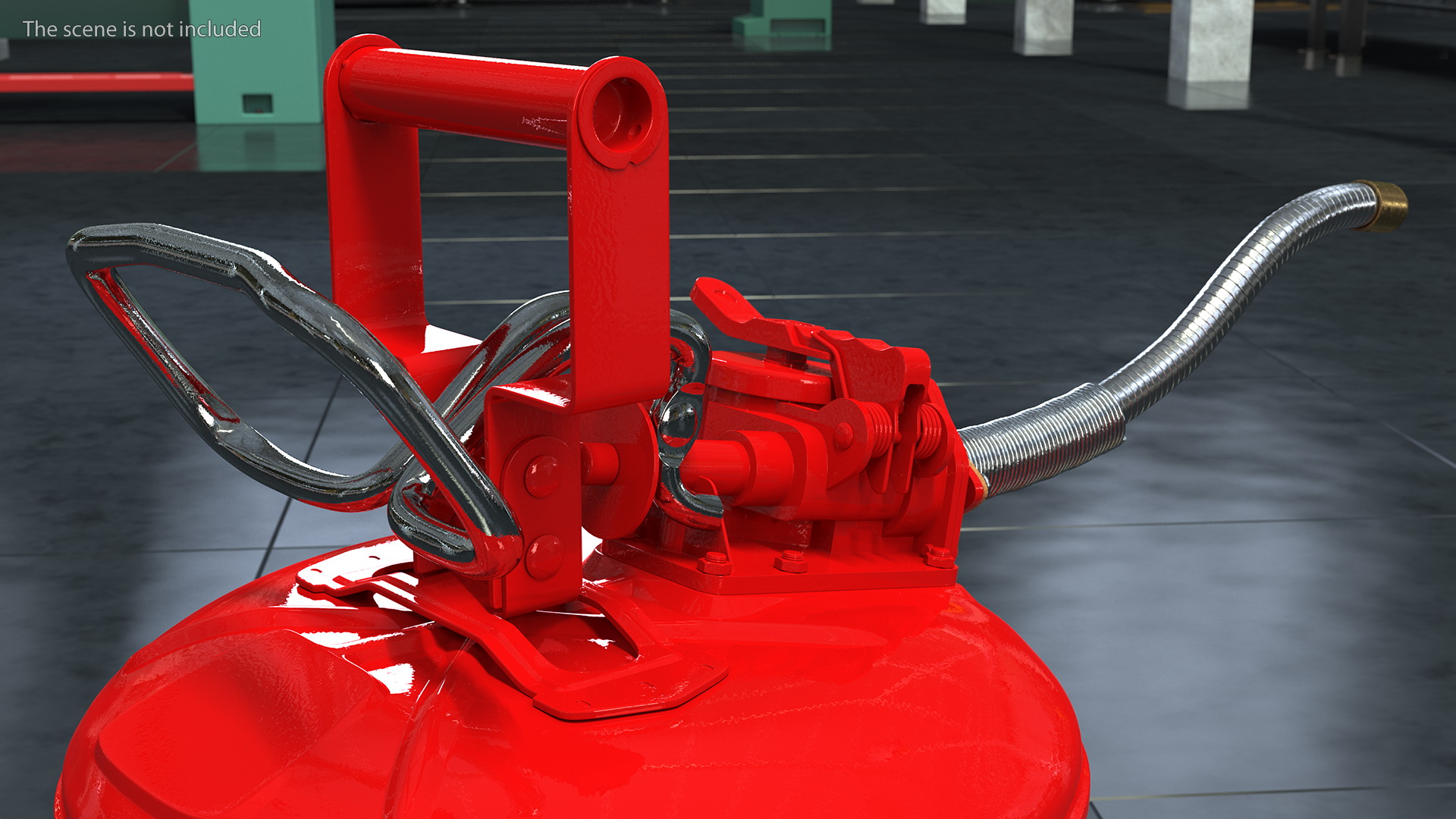 3D Safety Fuel Can Five Gallon Red