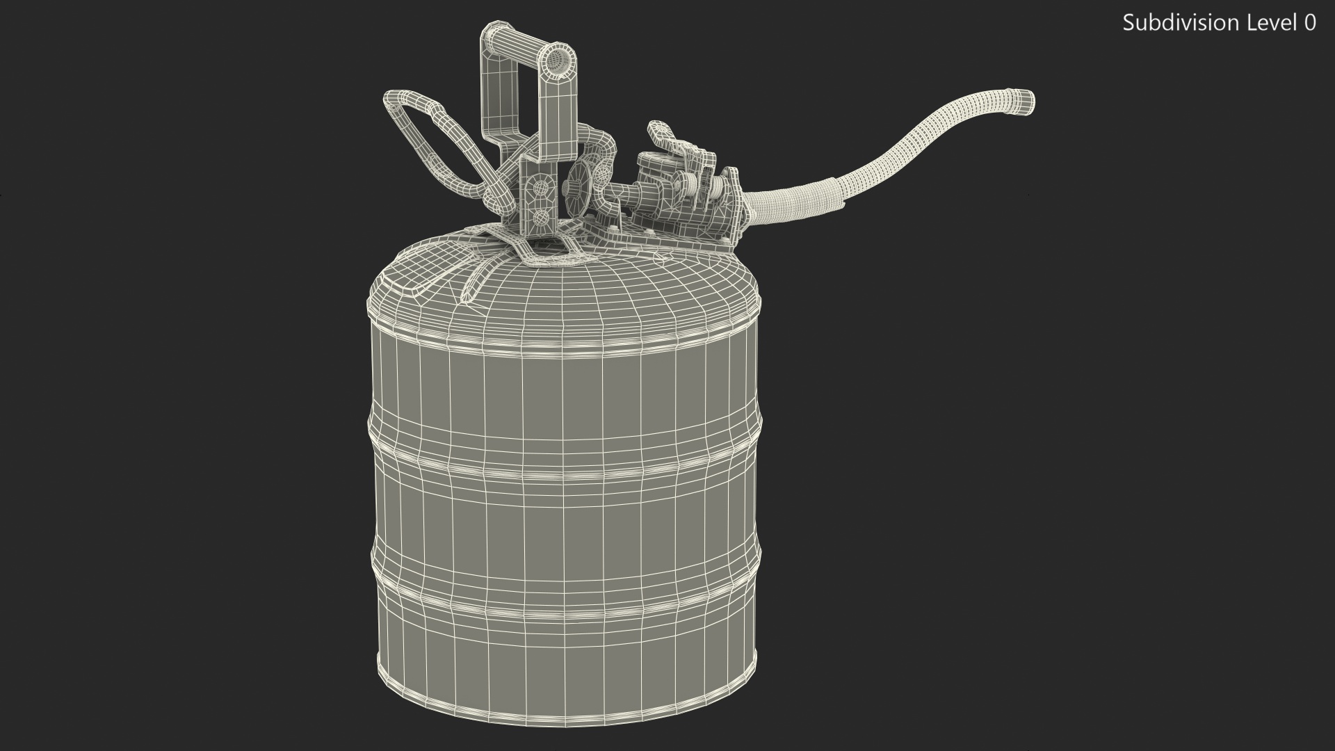 3D Safety Fuel Can Five Gallon Red