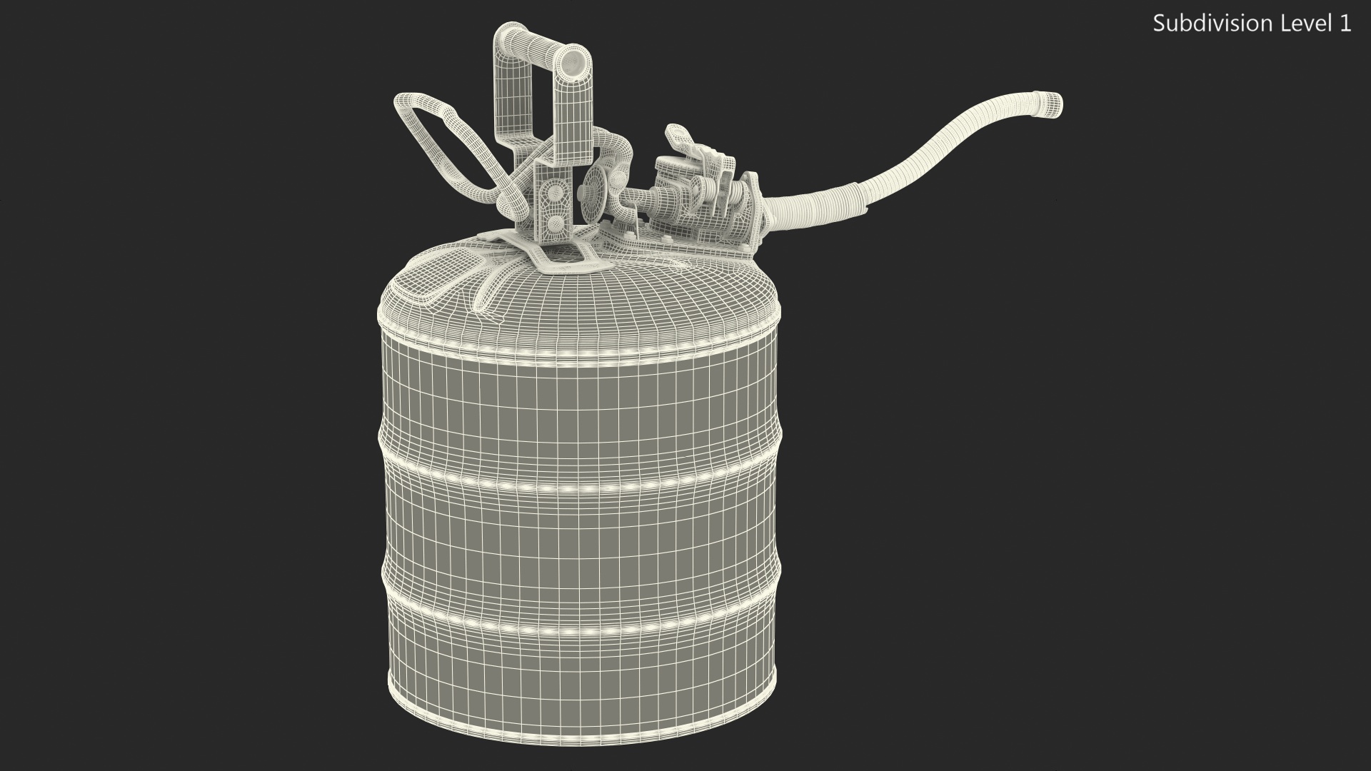 3D Safety Fuel Can Five Gallon Red