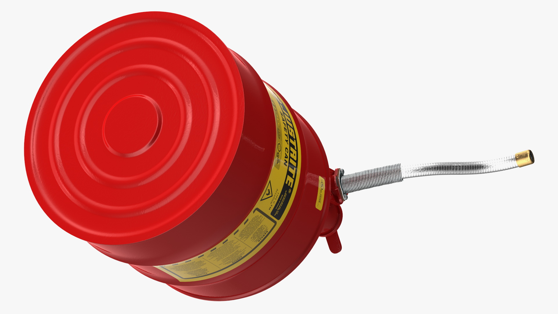 3D Safety Fuel Can Five Gallon Red
