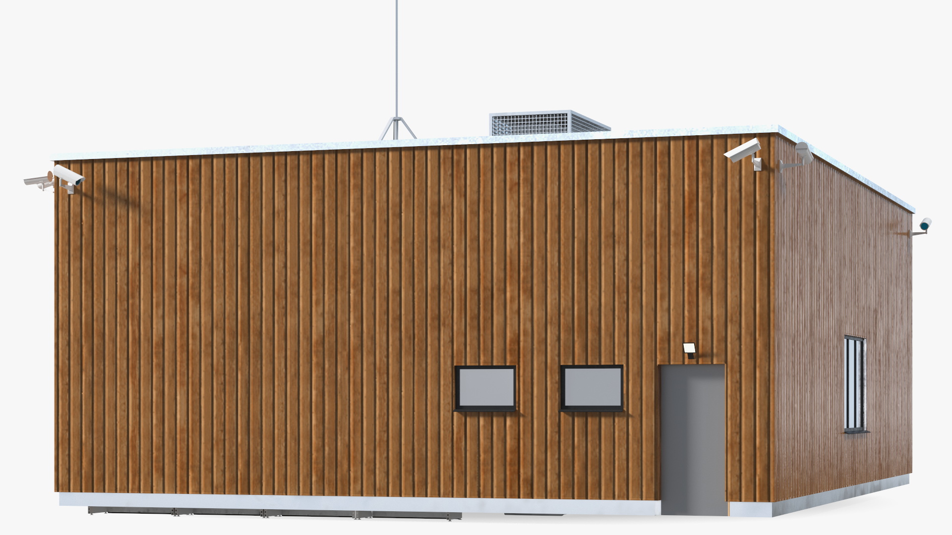 Small Shop Building 3D model
