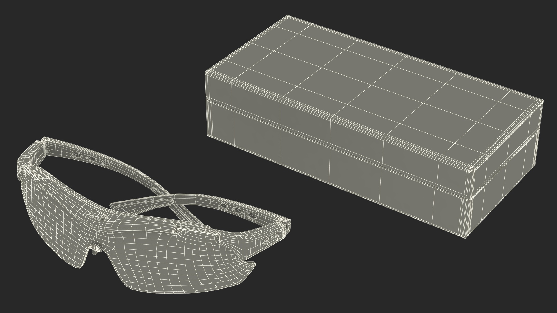 Sunglasses in Box 3D