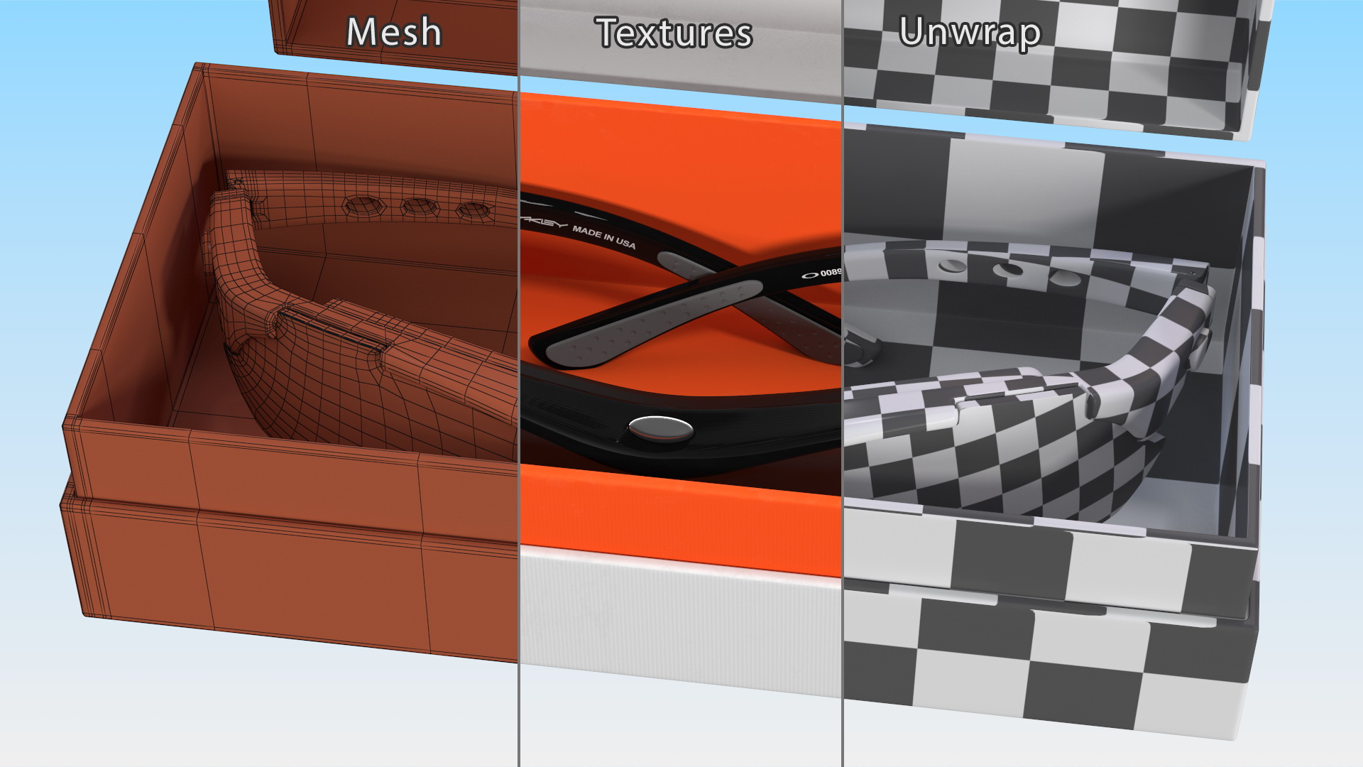 Sunglasses in Box 3D