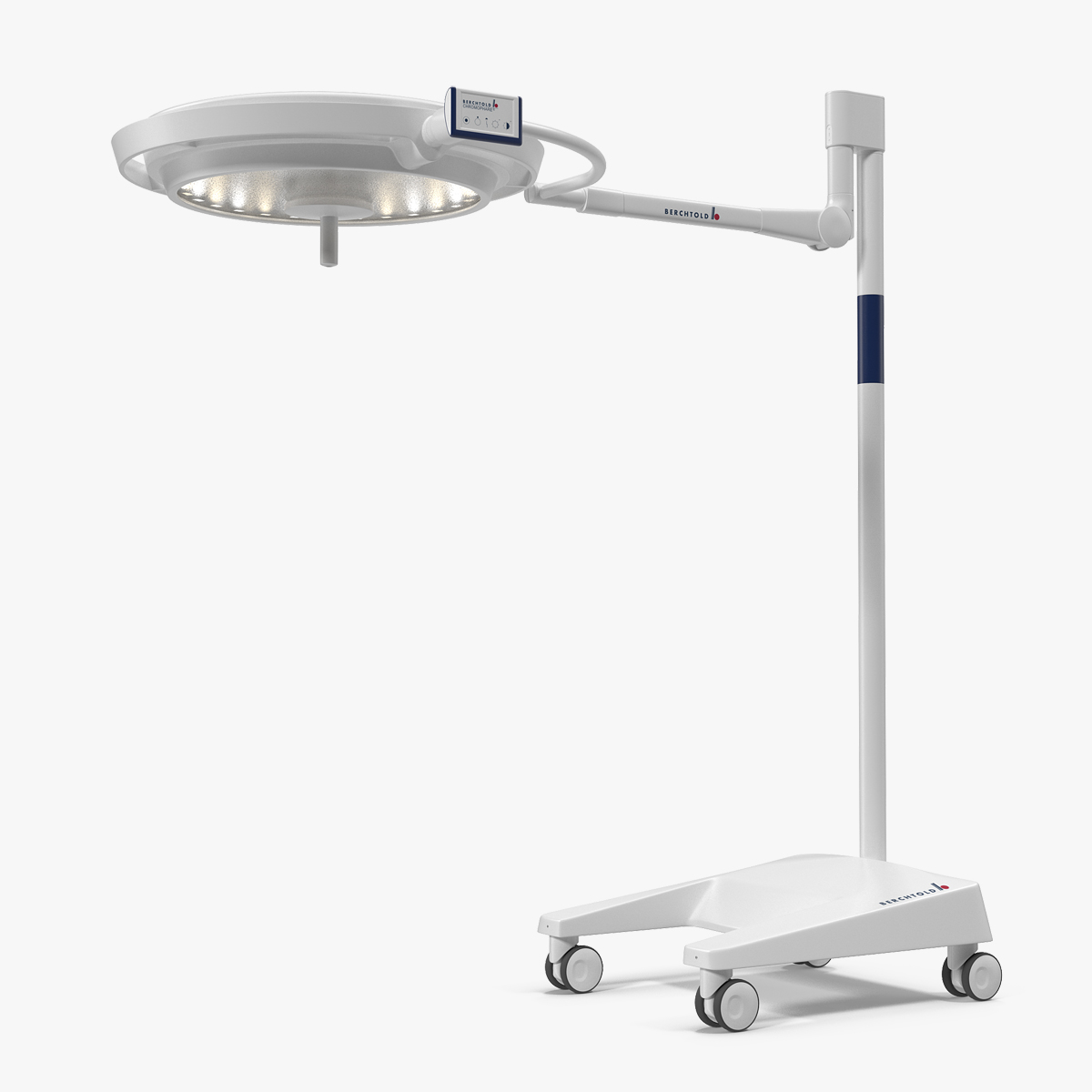 Berchtold Chromophare Modular Surgical Light 3D Model, view 7