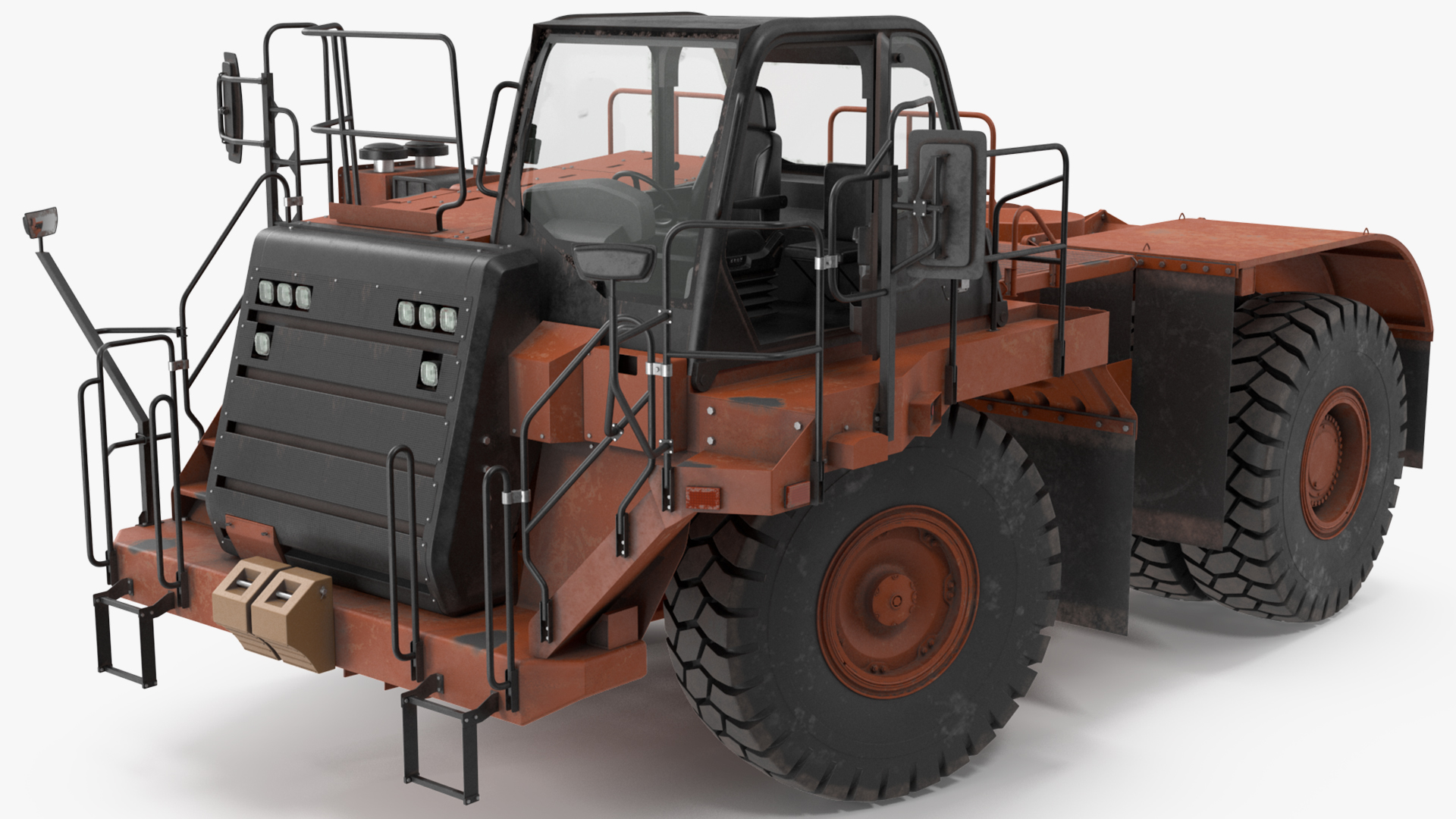 3D Heavy Duty Bare Chassis Dirty Rigged