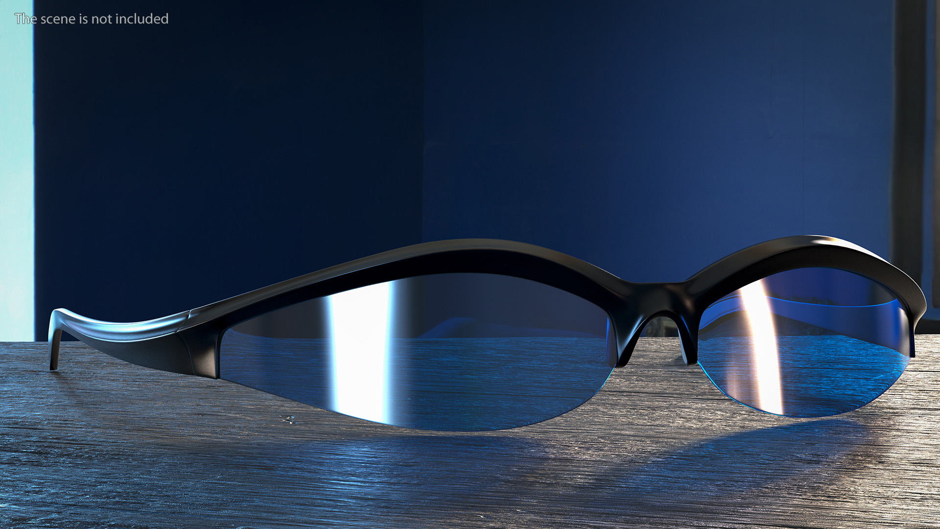 Outdoor Driving Cycling Black Glasses 3D