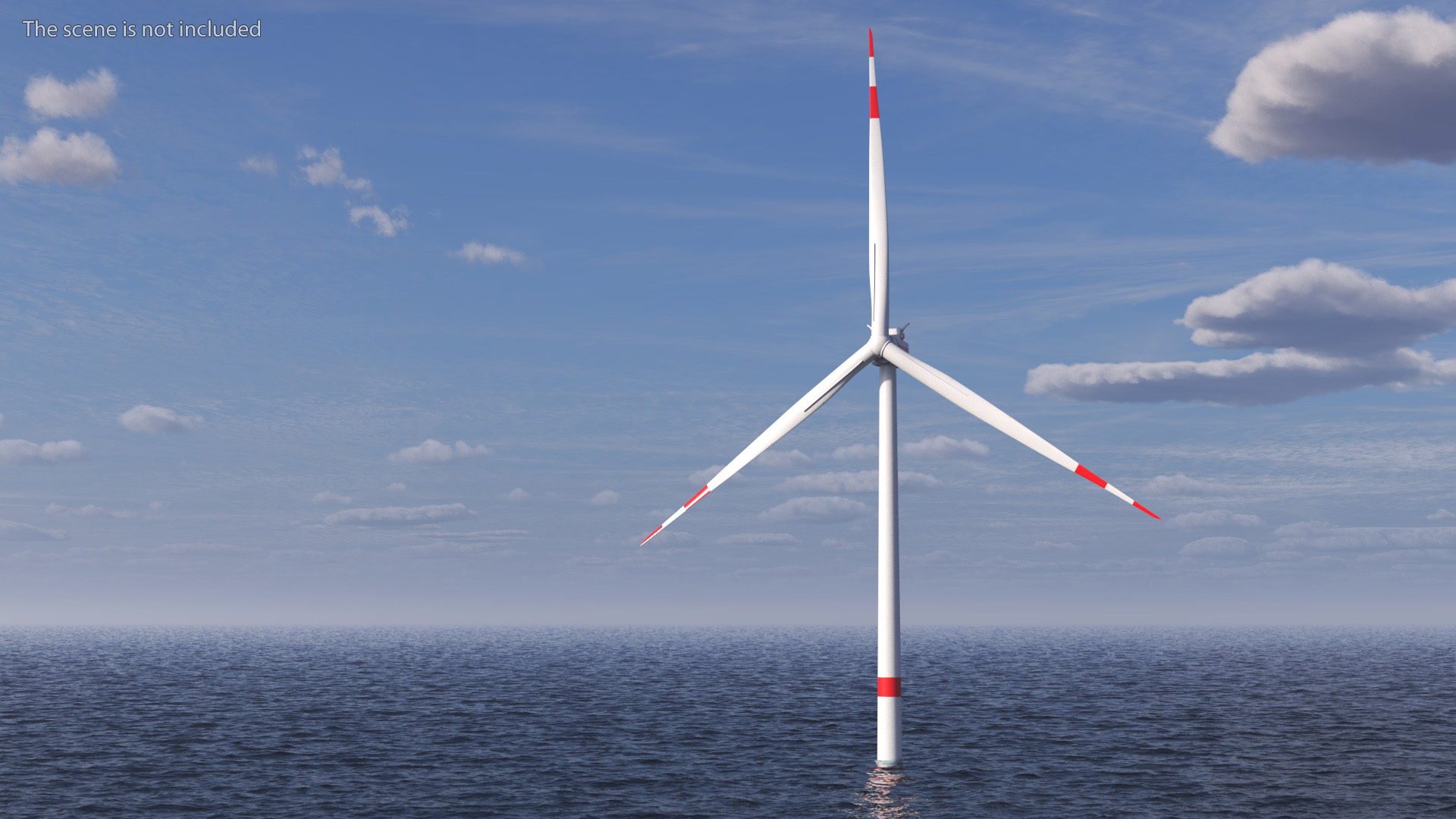 3D Crane Seasight Davits on Offshore Wind Turbine