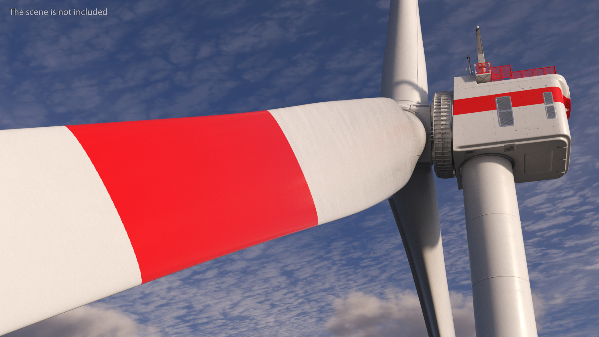 3D Crane Seasight Davits on Offshore Wind Turbine