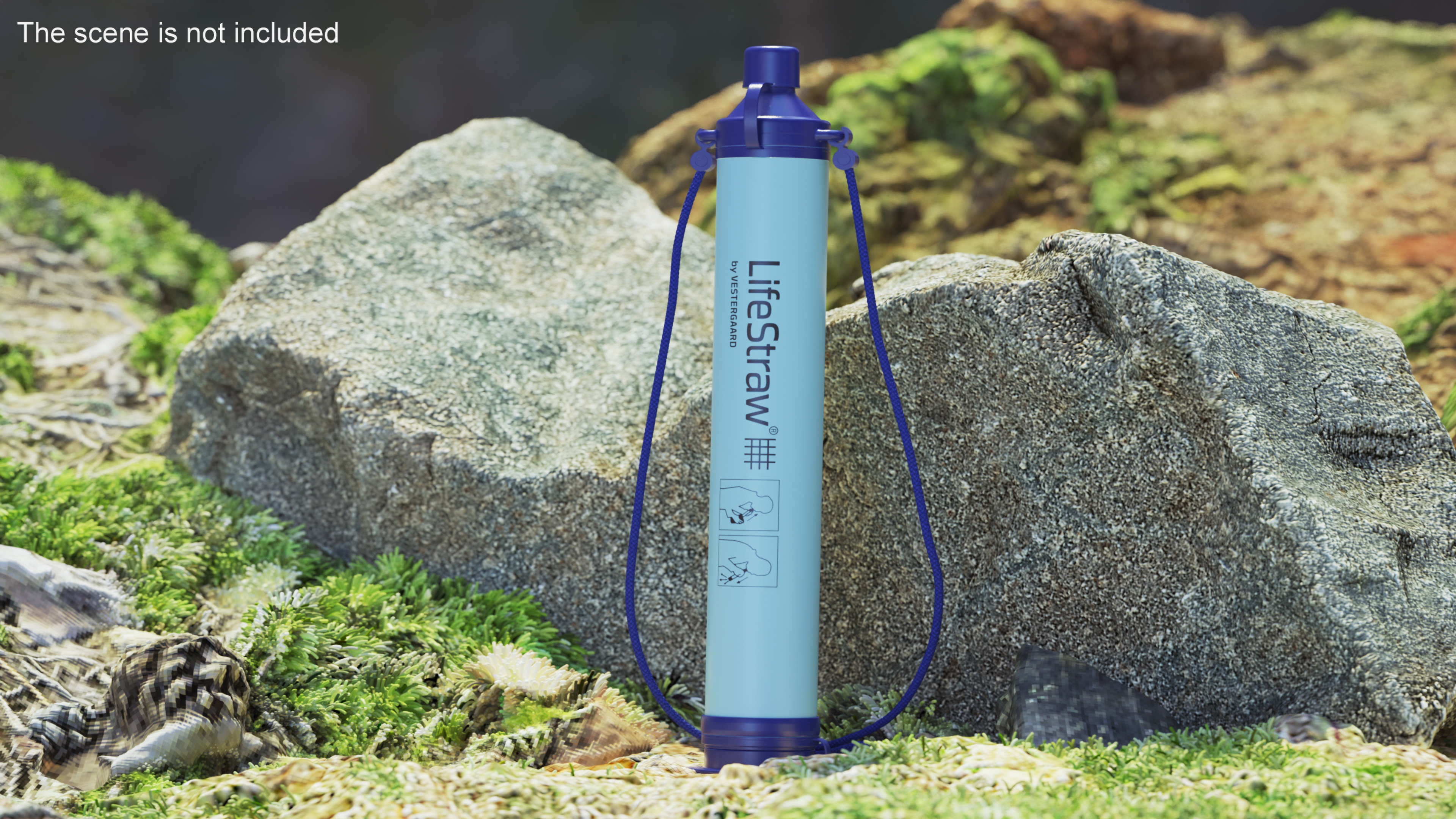 LifeStraw Water Filter 3D
