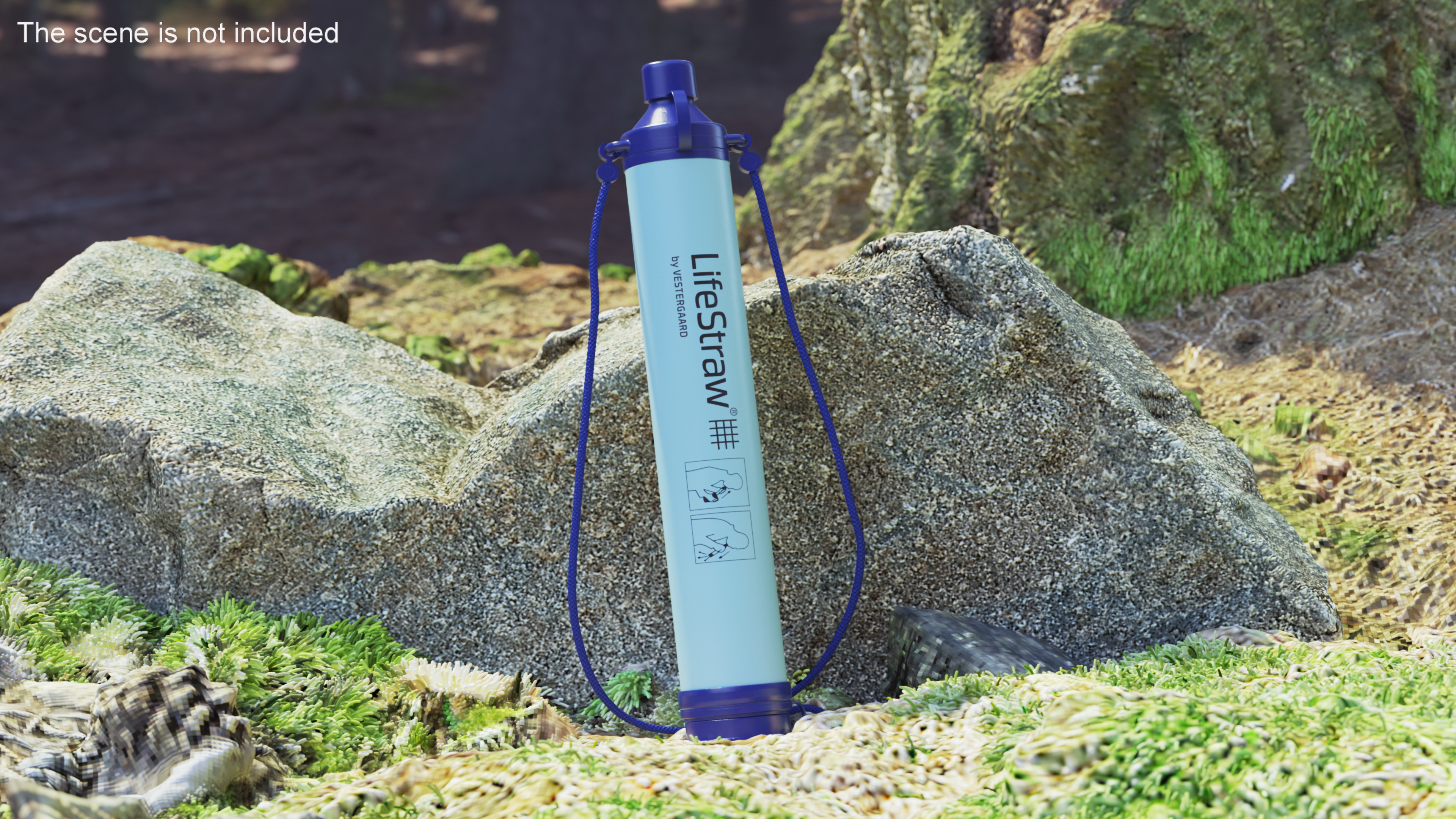 LifeStraw Water Filter 3D