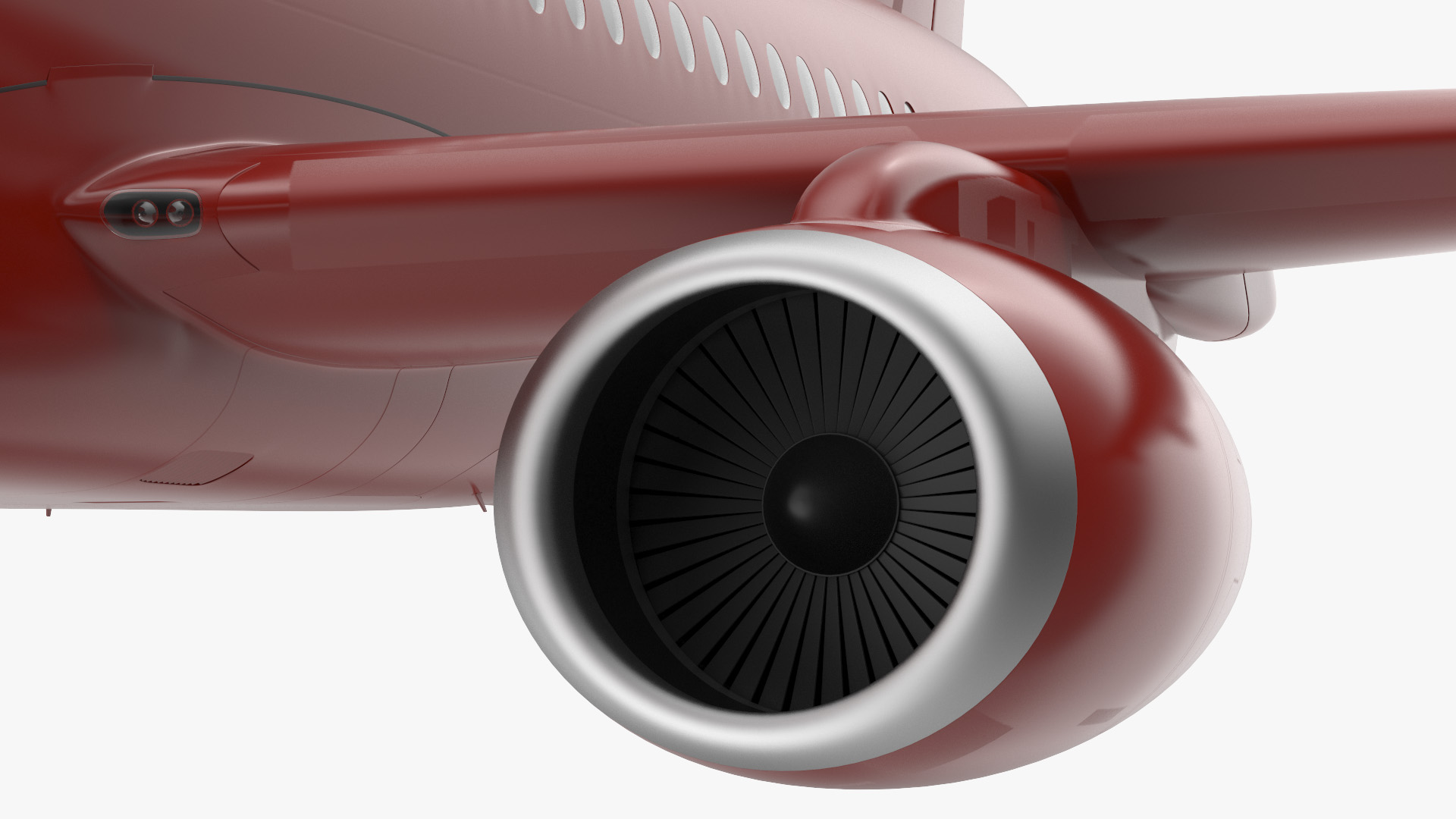 Regional Jet Flight 3D model