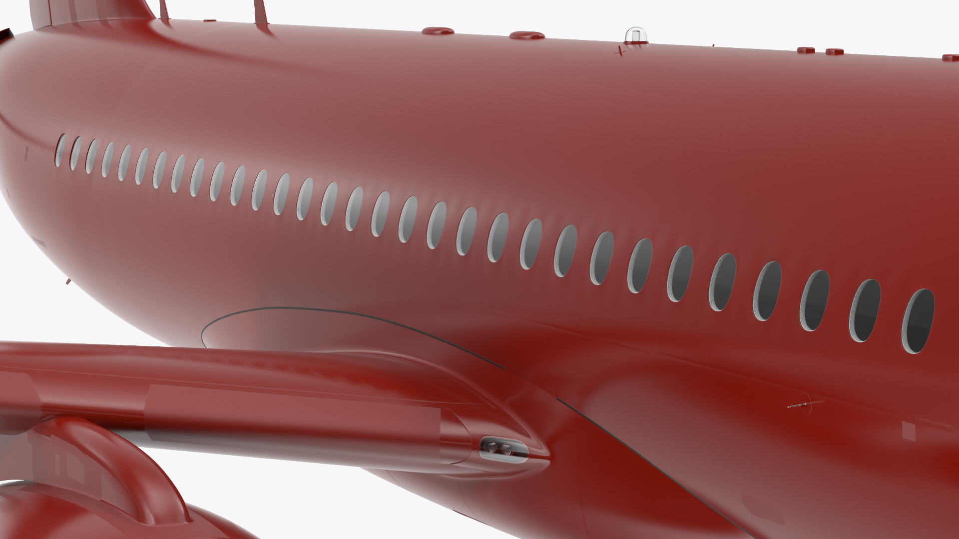 Regional Jet Flight 3D model