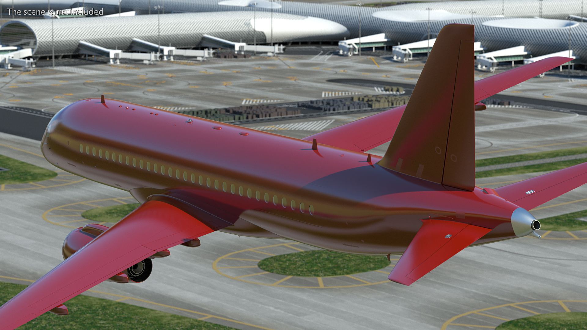 Regional Jet Flight 3D model