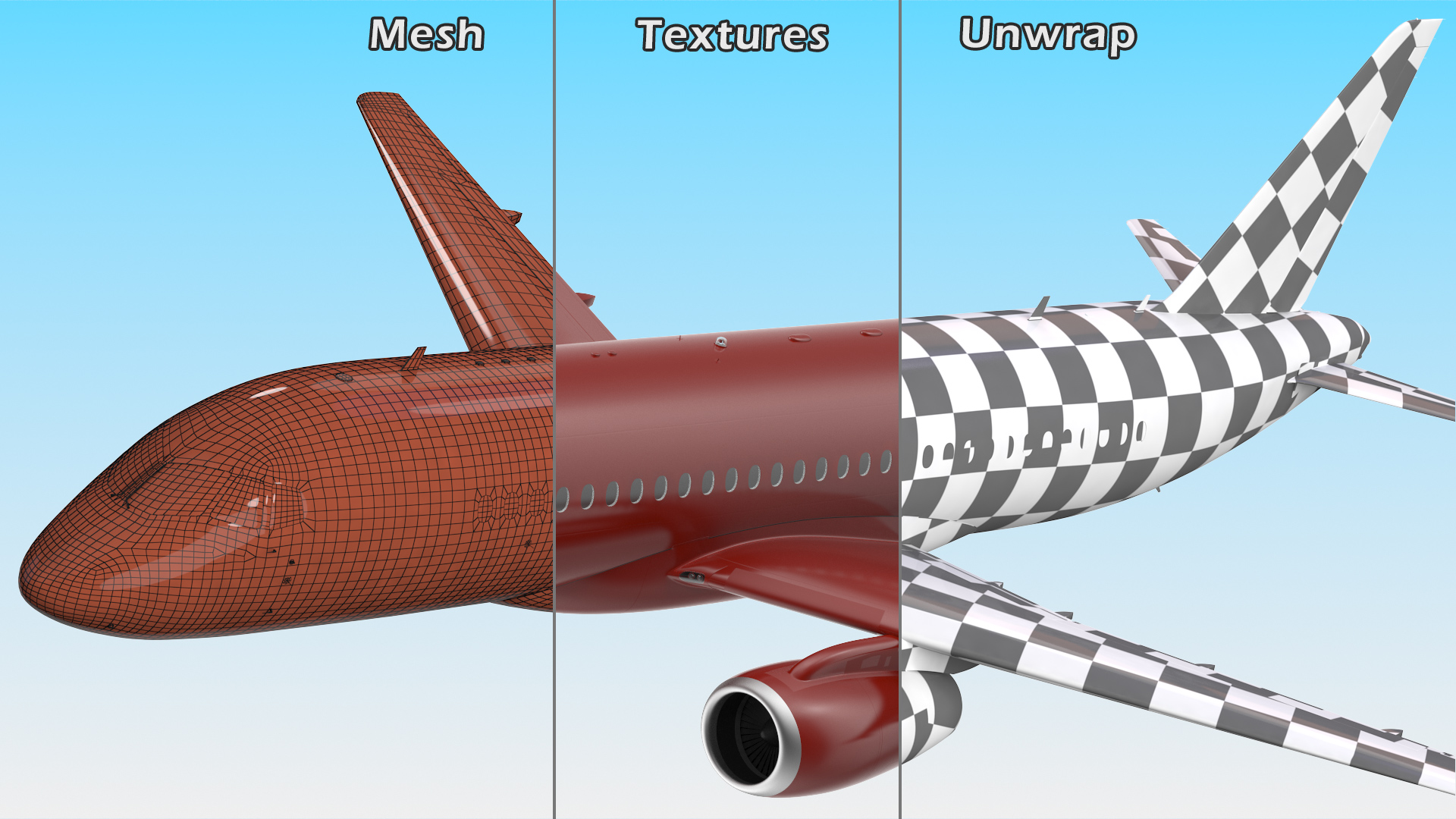 Regional Jet Flight 3D model