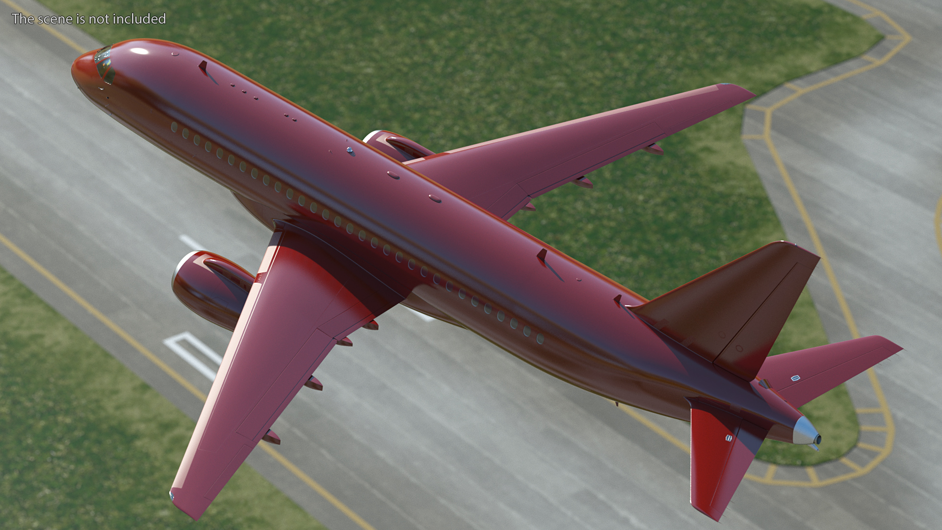Regional Jet Flight 3D model