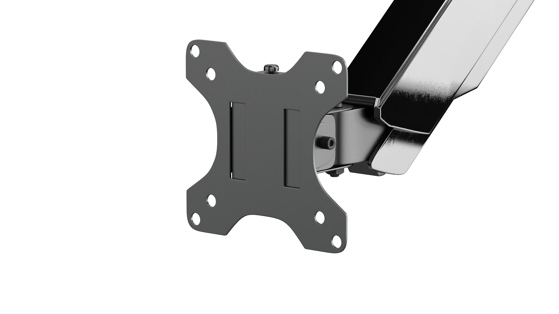 3D Dual Monitor Stand model