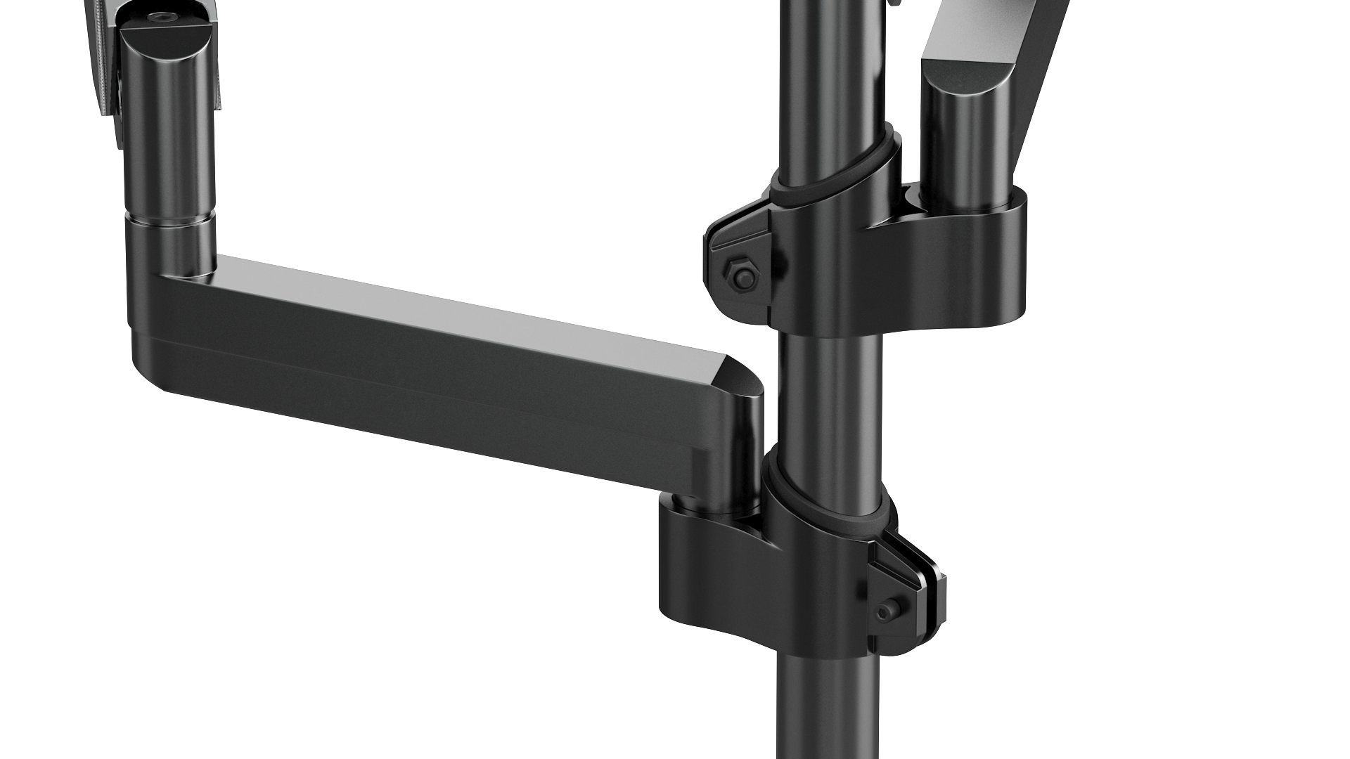 3D Dual Monitor Stand model