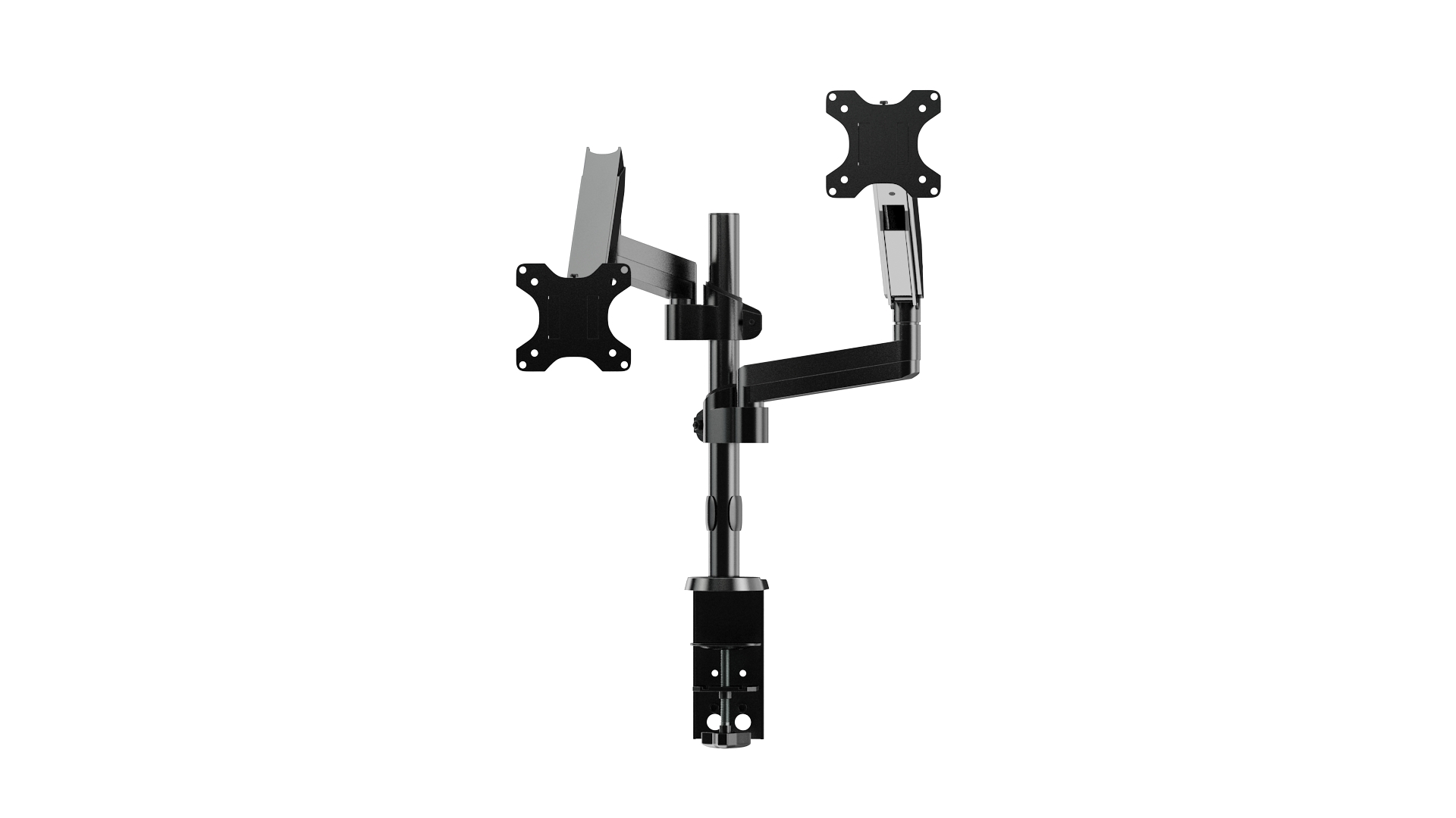 3D Dual Monitor Stand model