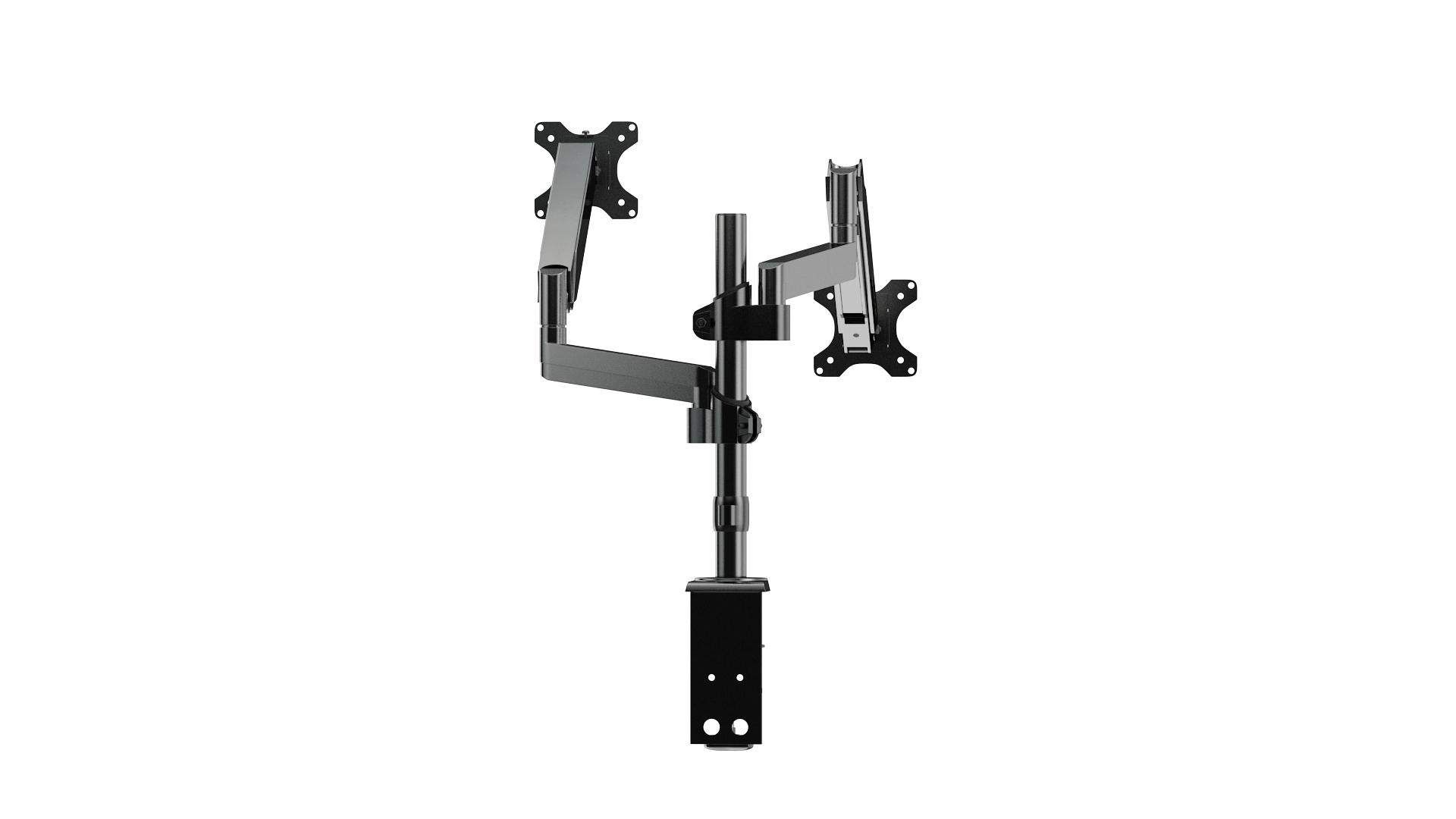 3D Dual Monitor Stand model