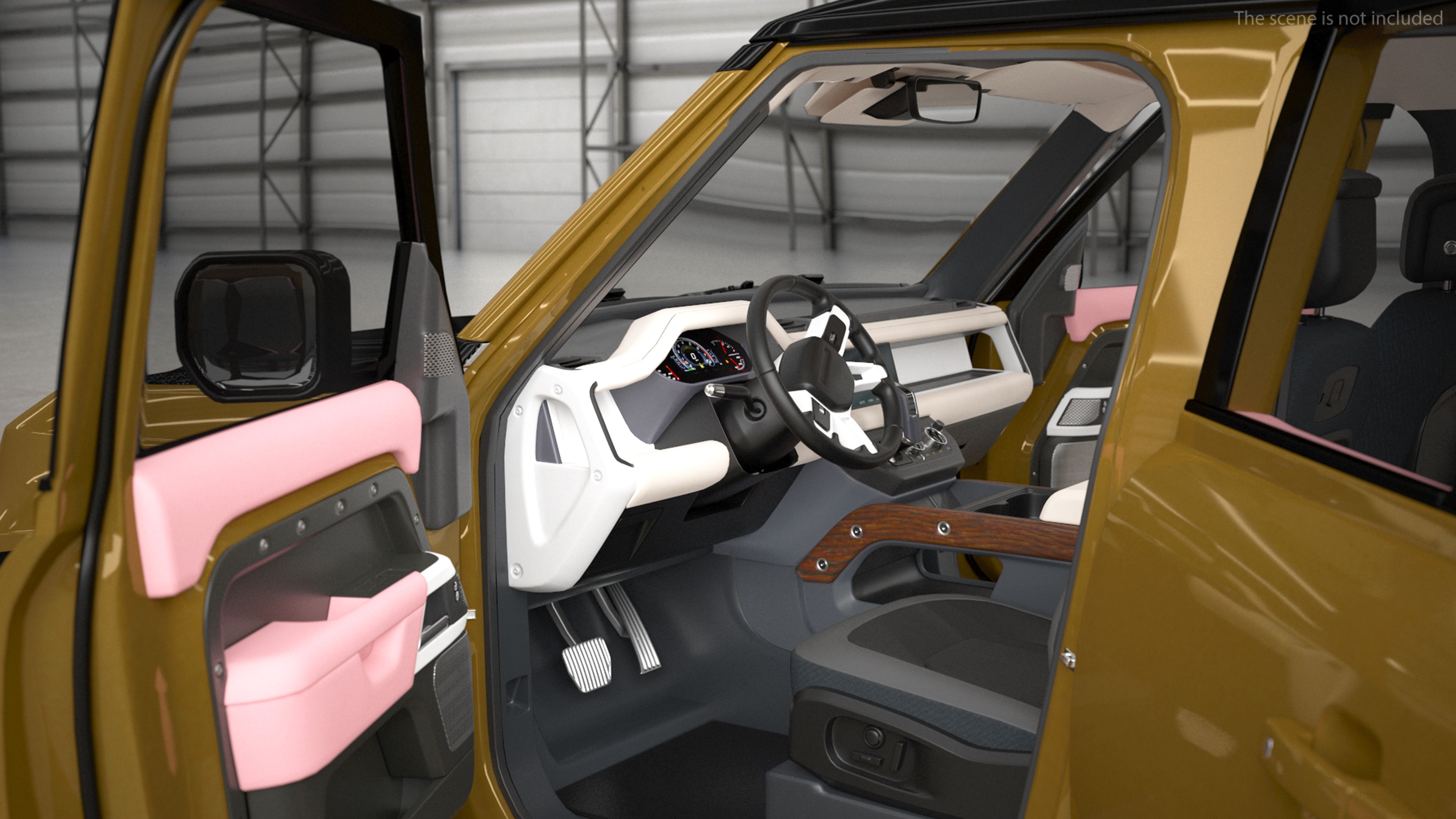 Comfortable SUV Rigged 3D