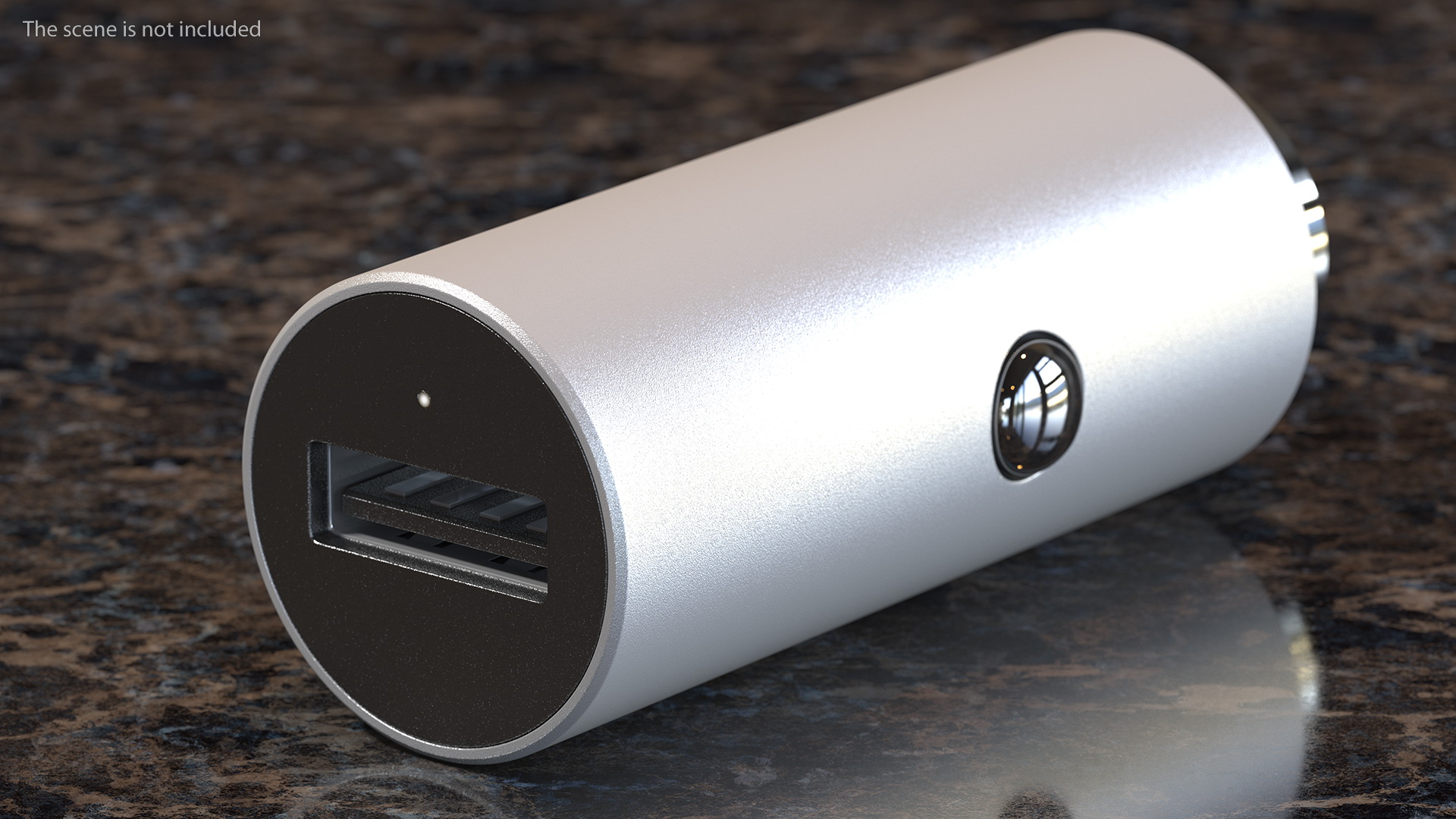 USB Type A Car Charger 3D