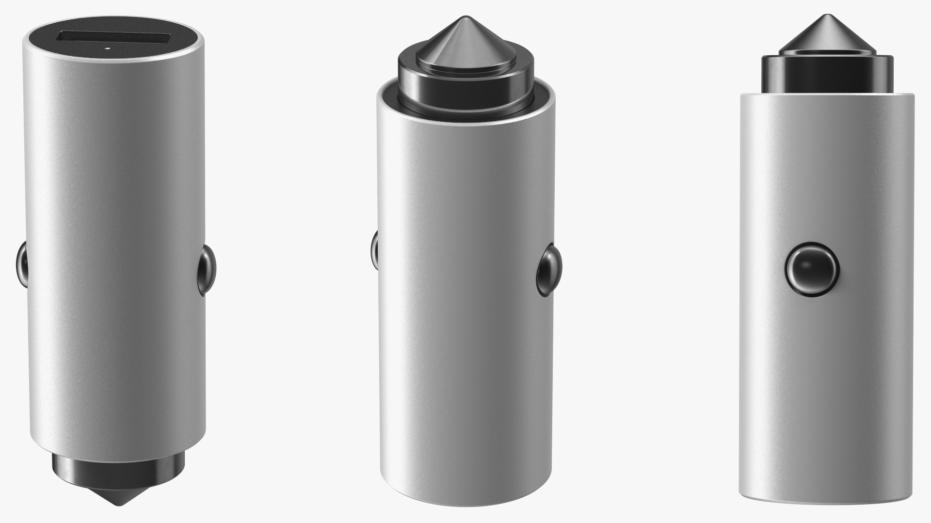 USB Type A Car Charger 3D