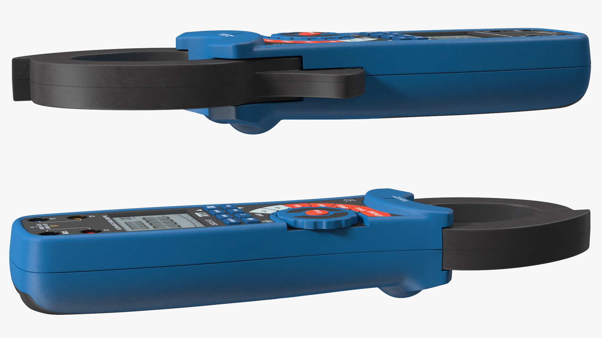 Clamp Digital Wattmeter CEM Blue 3D