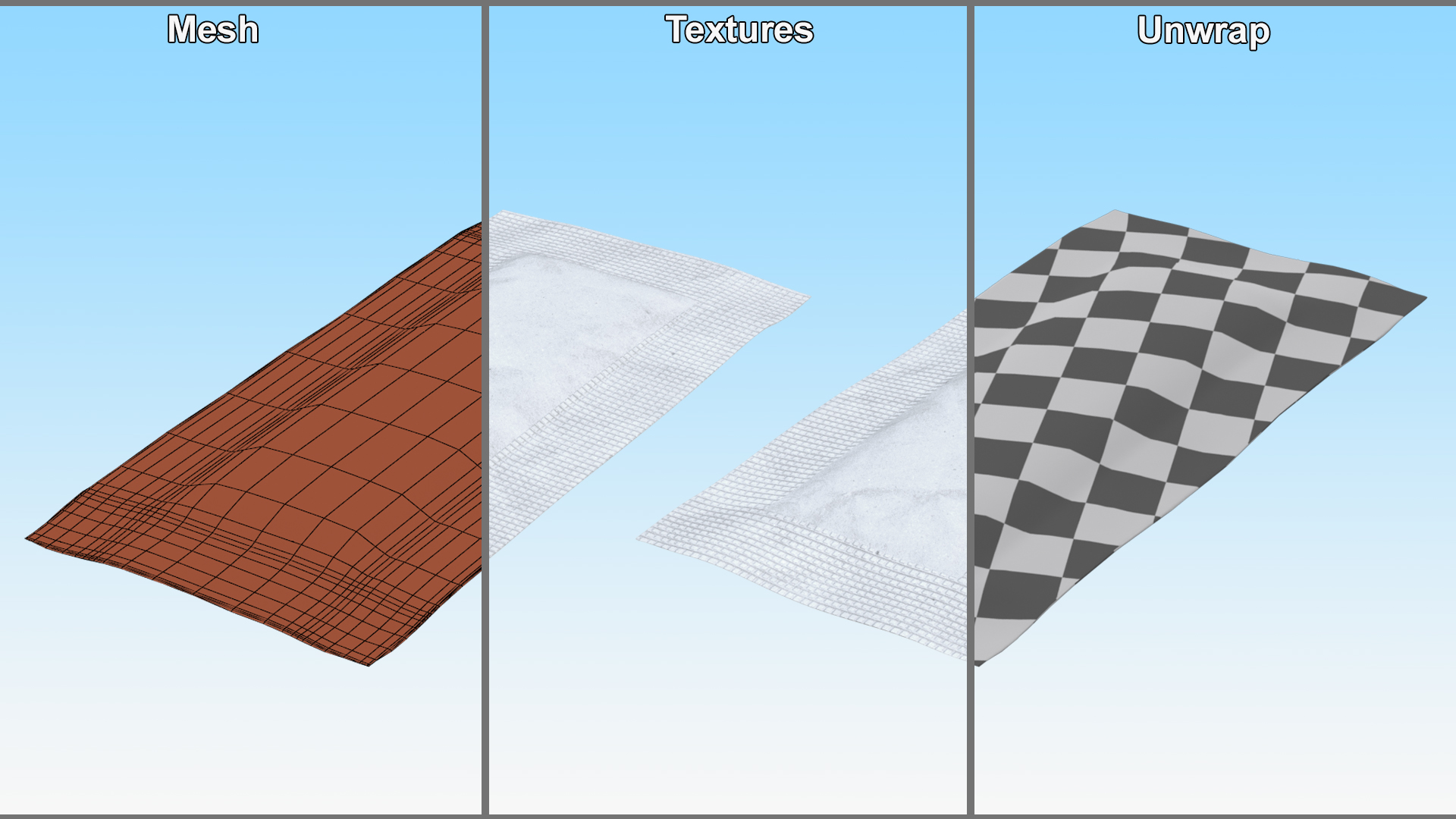 Sugar Sachet 3D