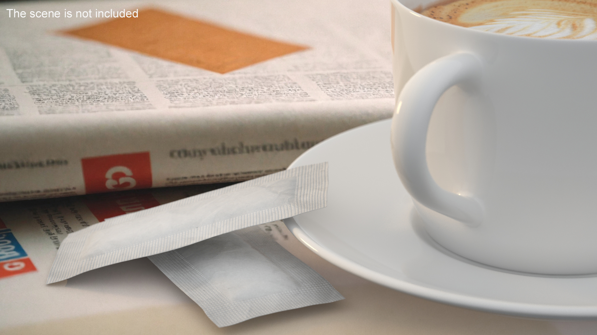 Sugar Sachet 3D