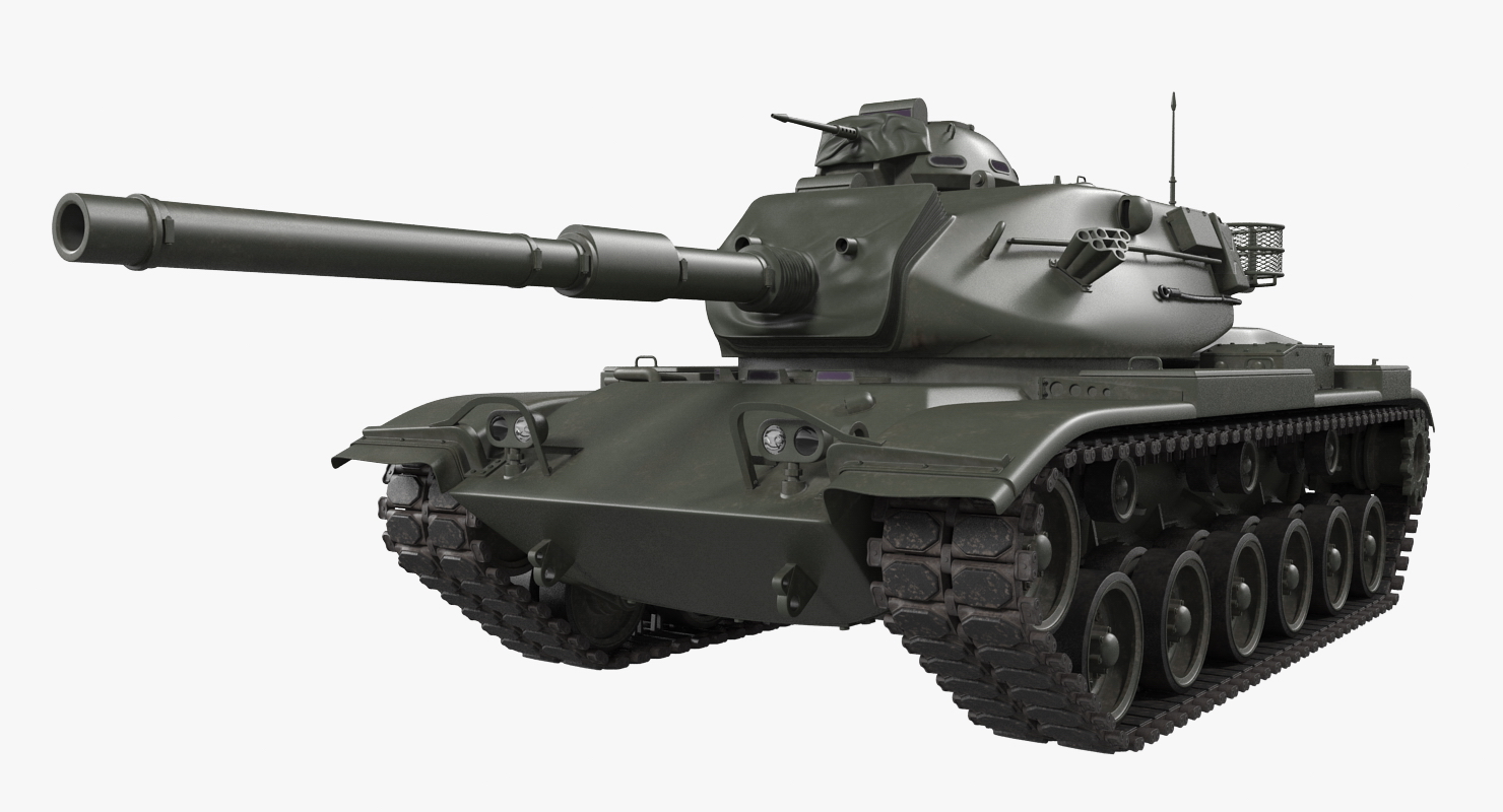 Main Battle Tank M60 Patton 3D