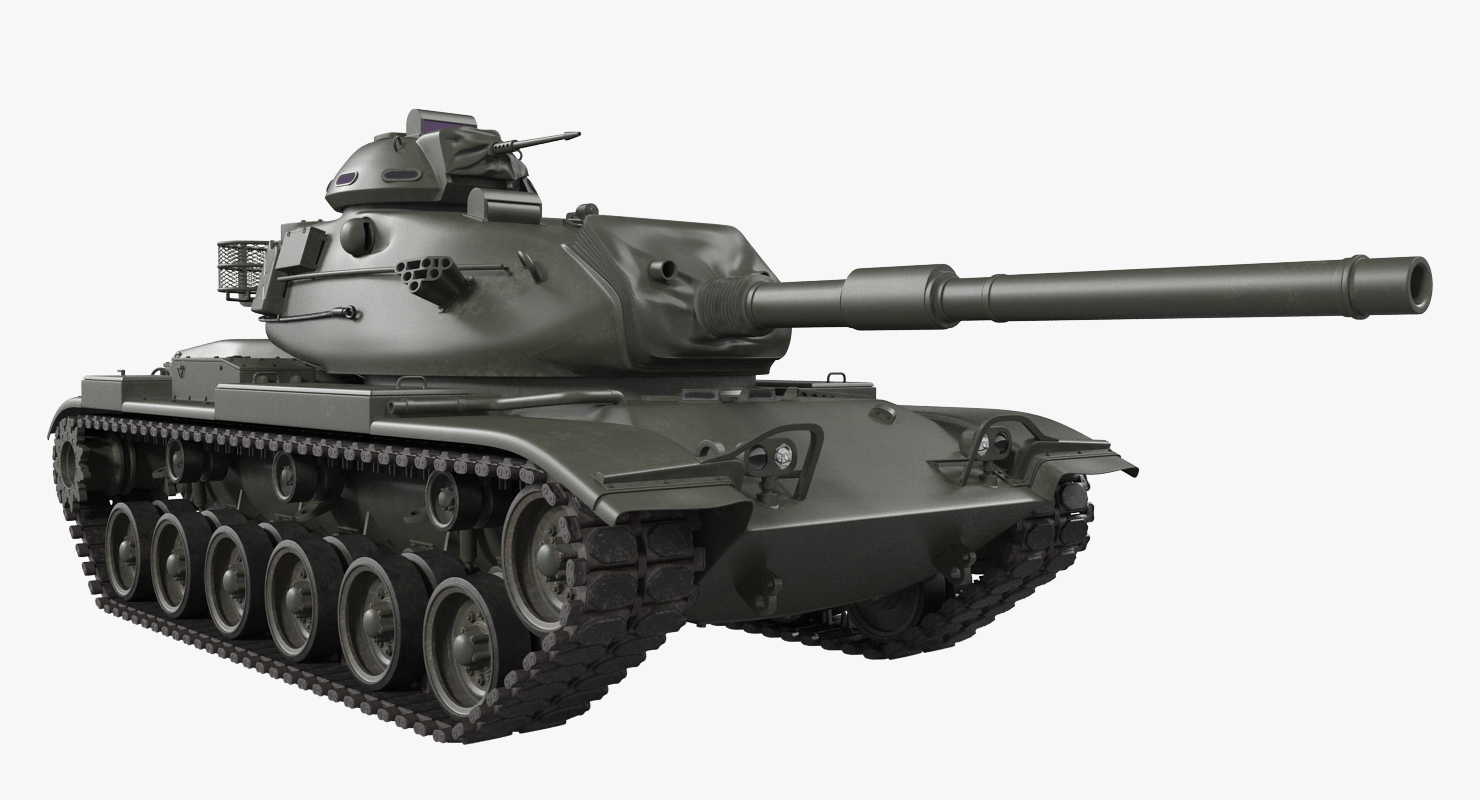 Main Battle Tank M60 Patton 3D