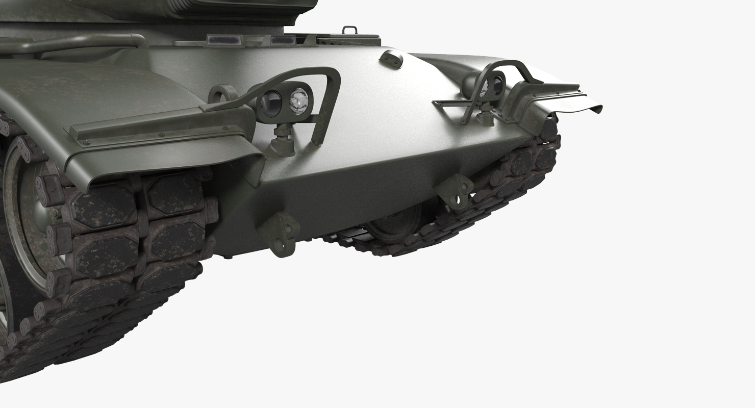 Main Battle Tank M60 Patton 3D