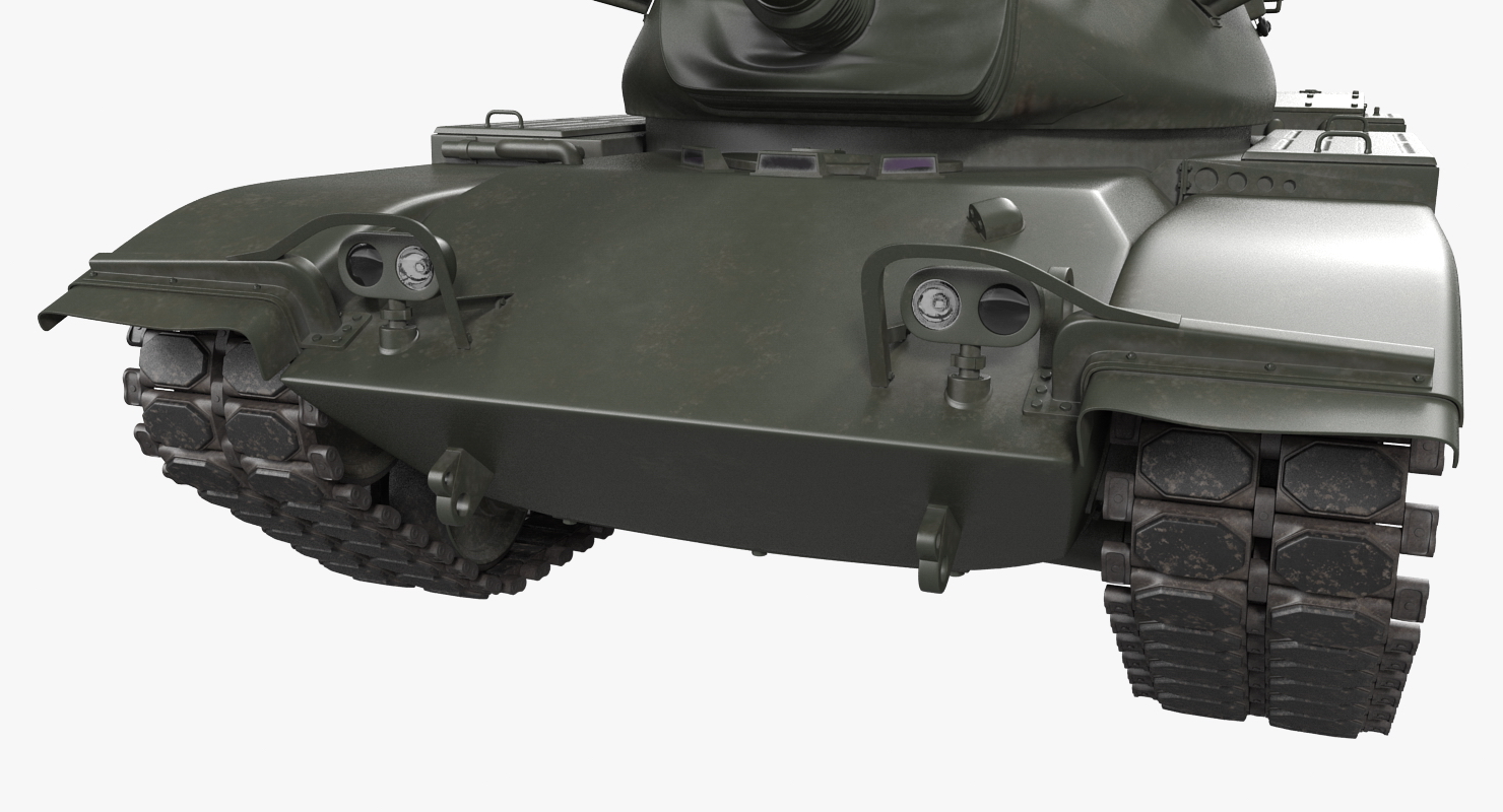 Main Battle Tank M60 Patton 3D
