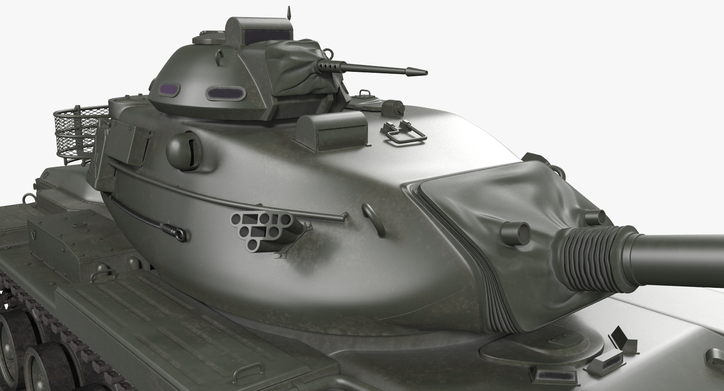 Main Battle Tank M60 Patton 3D