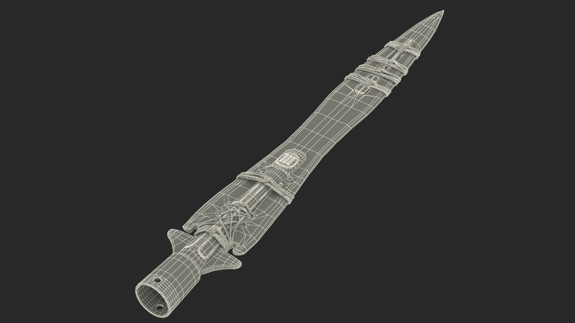 Ancient Roman Spear 3D model