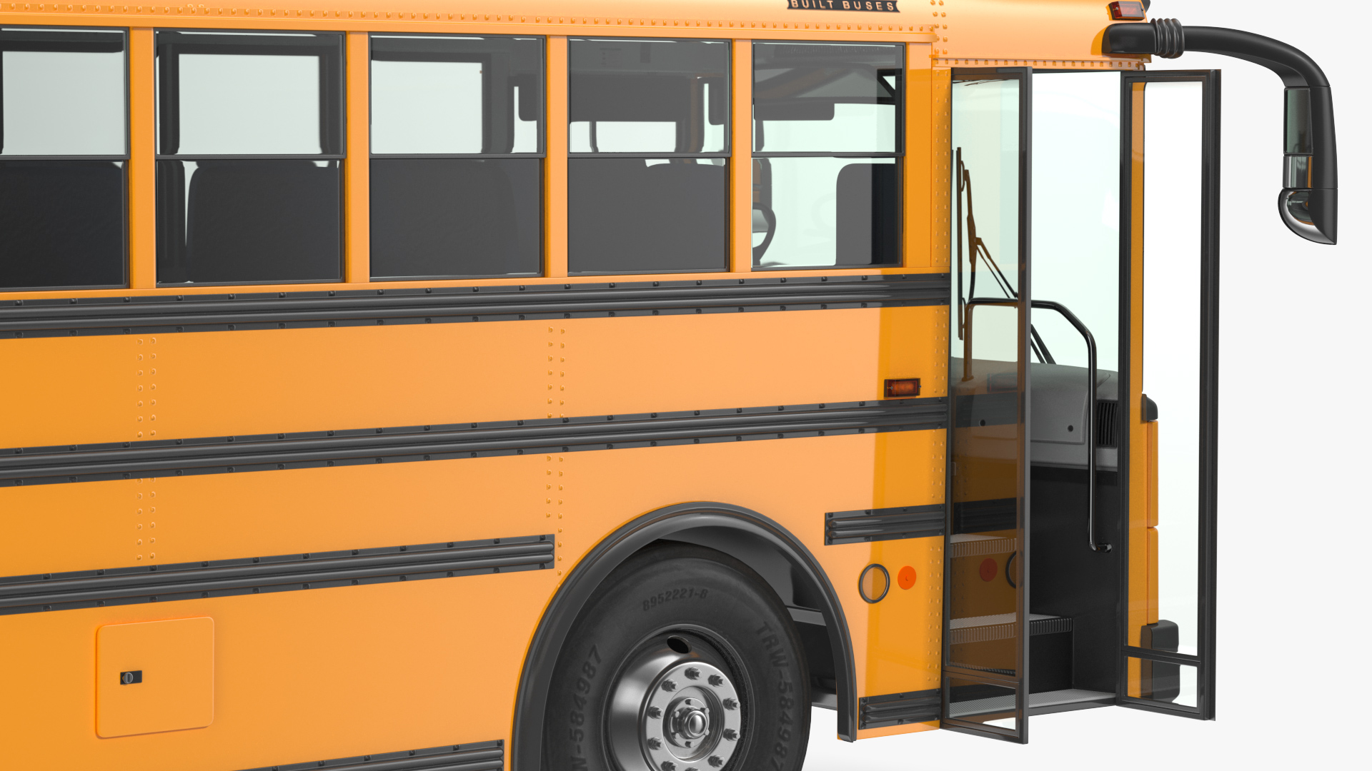 Thomas Saf T Liner School Bus 3D model