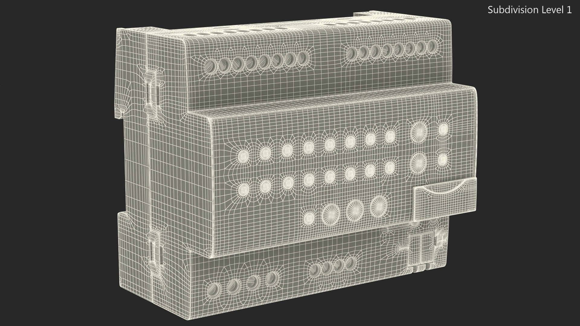 3D DALI Light Controller 8-Fold model