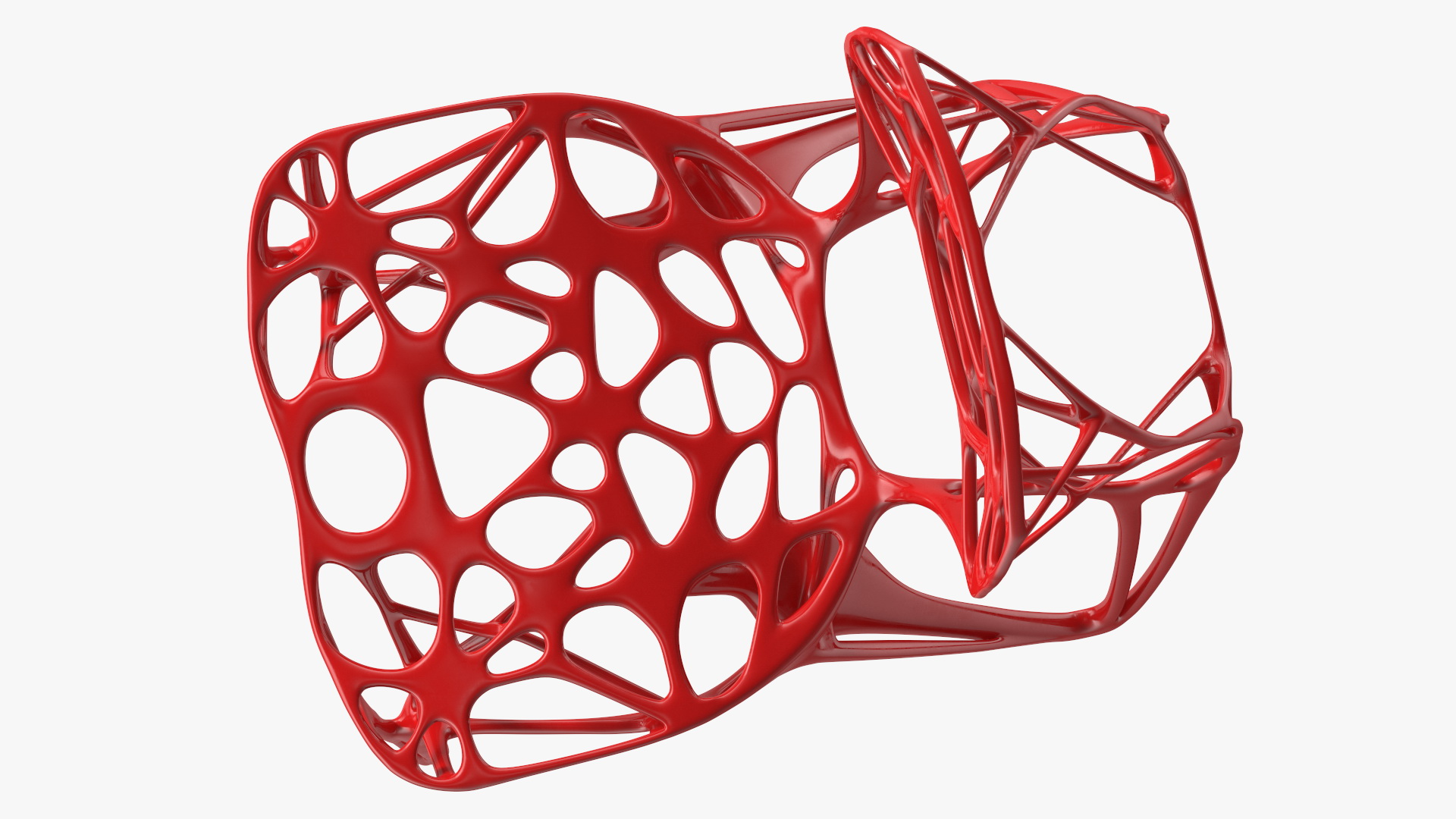 3D model Modern GENERICO Chair Red