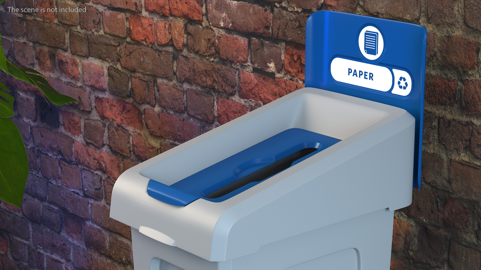 3D model Paper Waste Recycling Bin