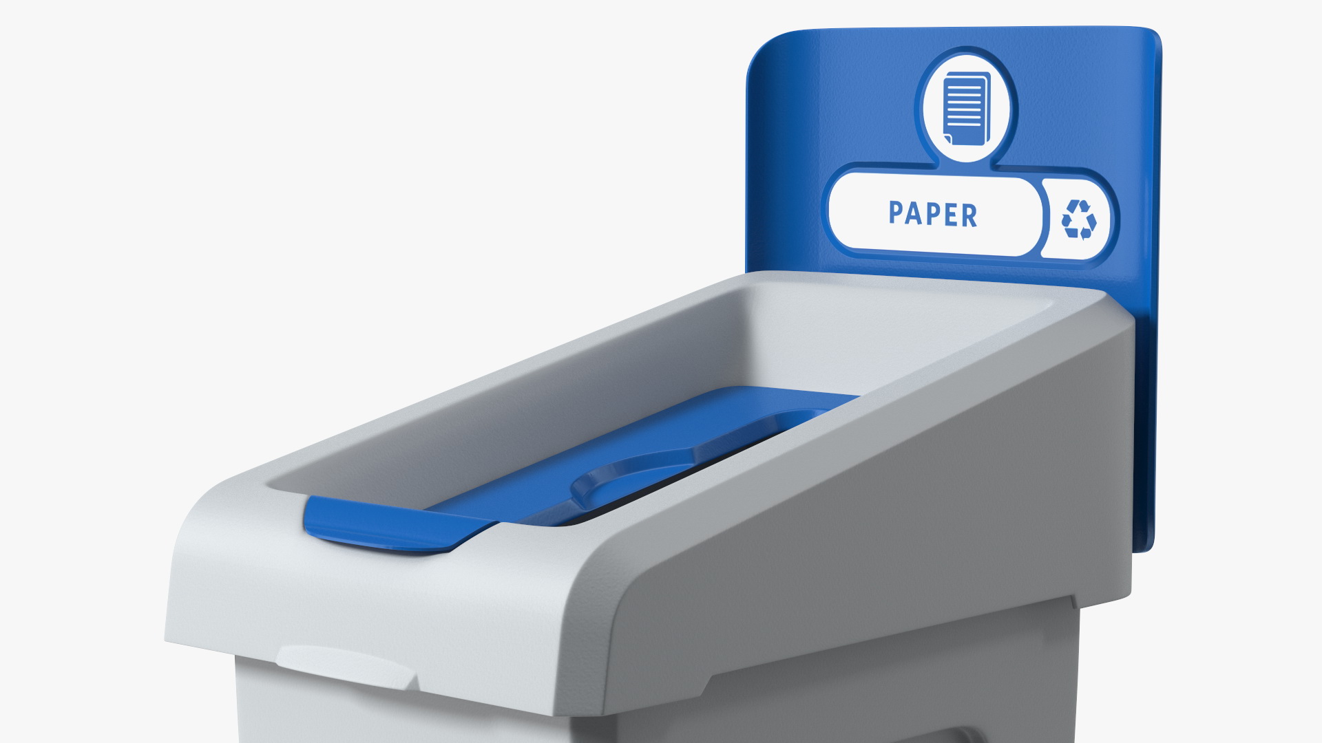 3D model Paper Waste Recycling Bin
