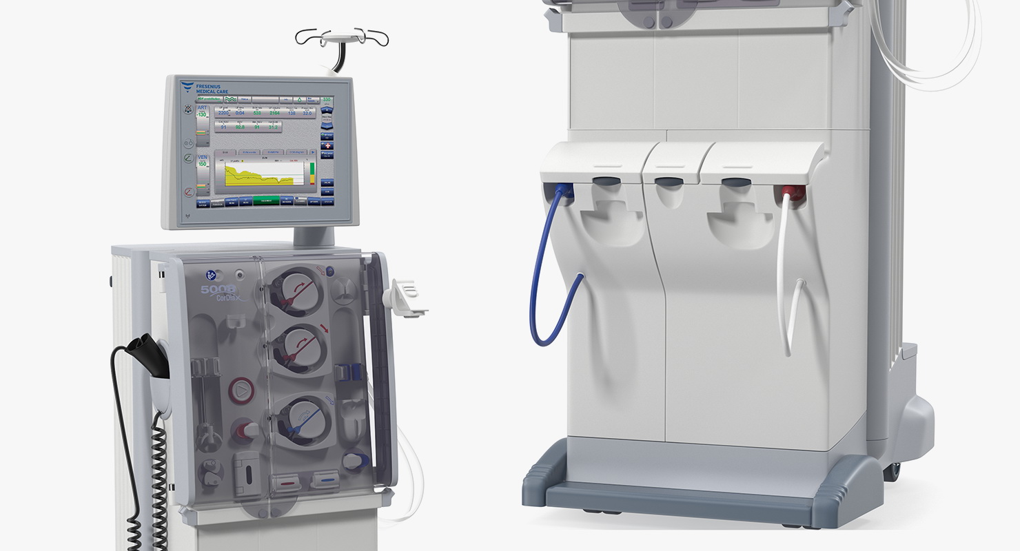 Fresenius 5008 Cordiax Dialysis Machine 3D model