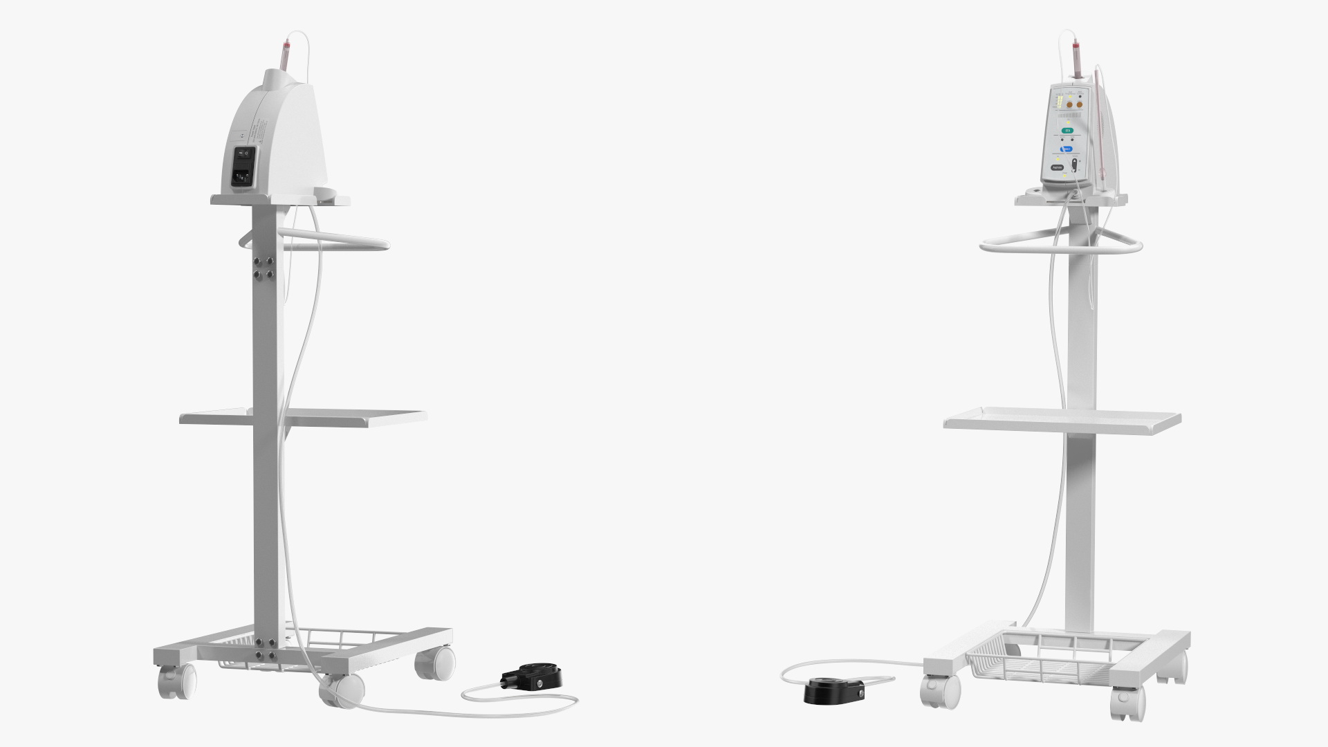 Dental Anesthesia System on Cart 3D