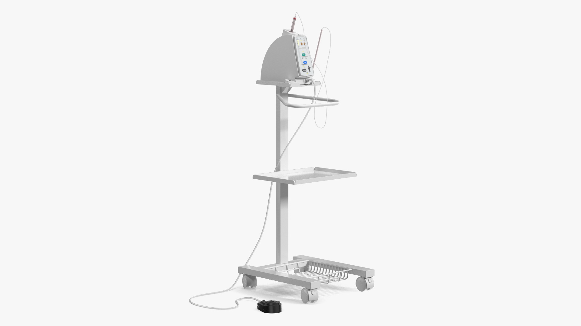 Dental Anesthesia System on Cart 3D