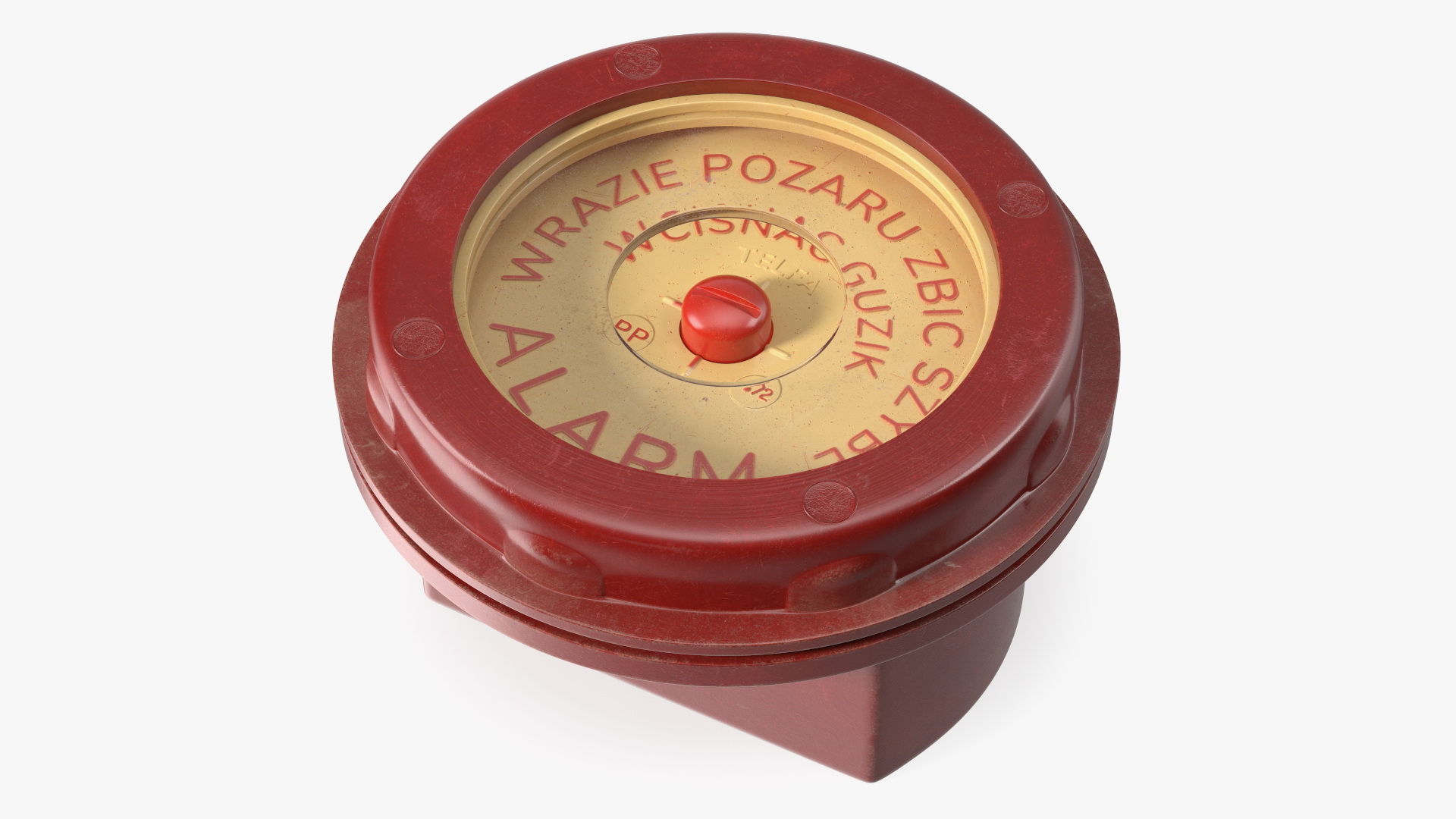 3D model Vintage alarm button