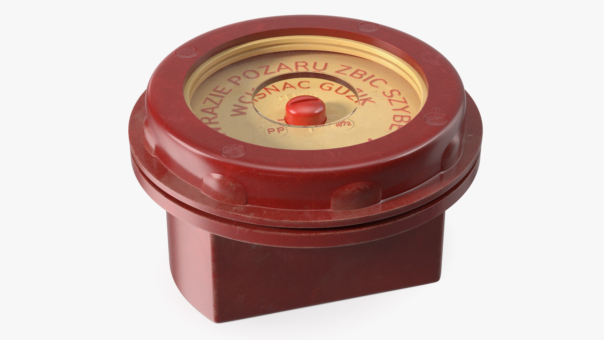 3D model Vintage alarm button